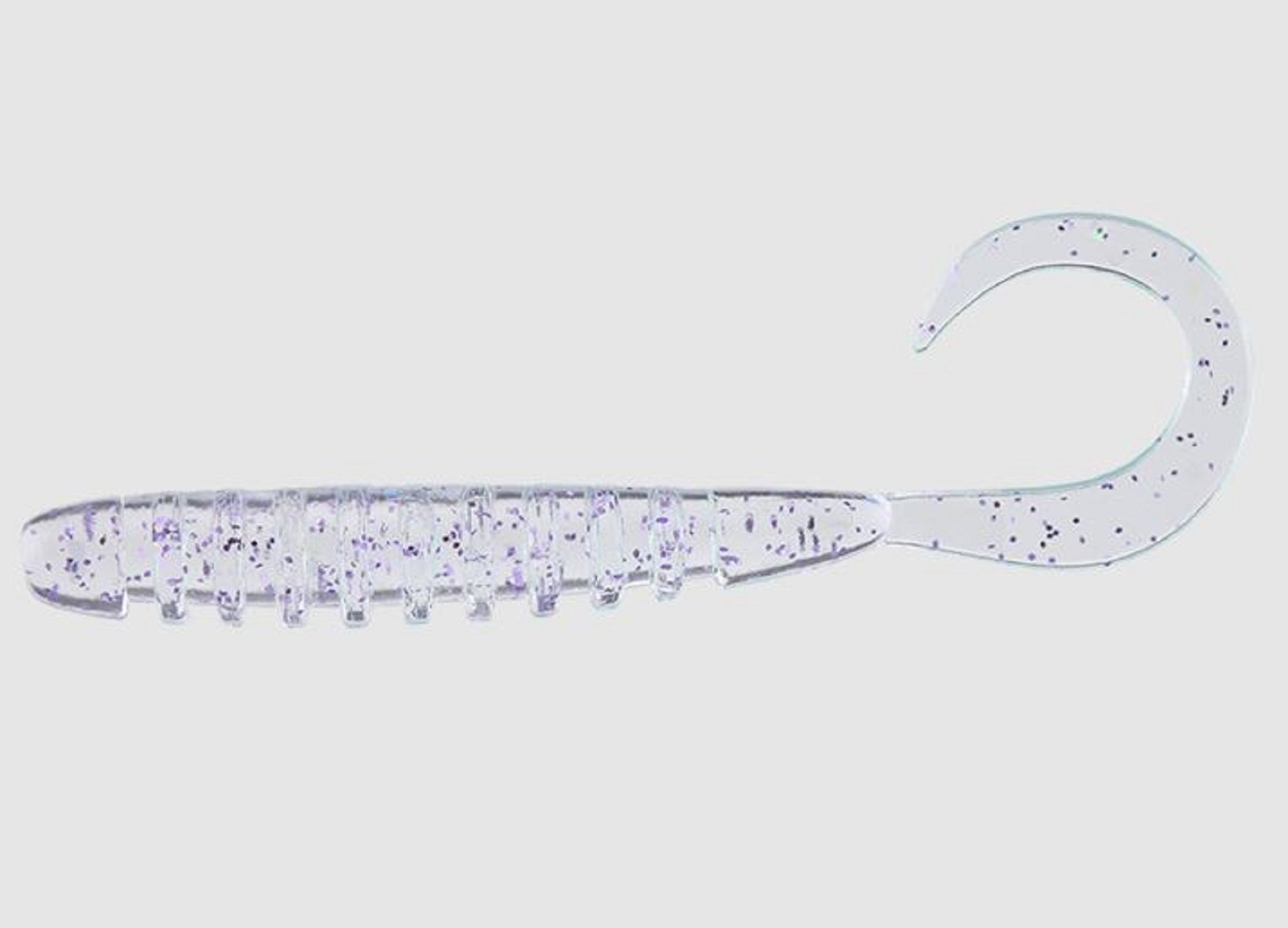Sale Jackall Soft Lure Tide Curly 2 Inches Clear Prism Neon (6432)