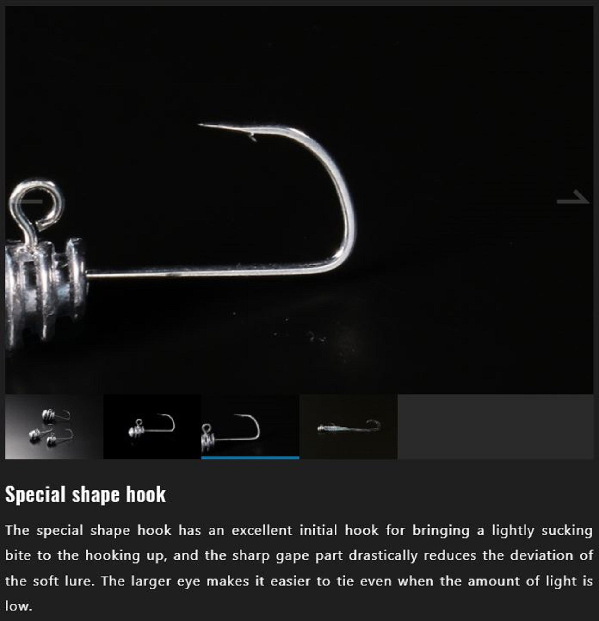 Jackall Jig Head Tide Ring Head 1.0 Grams 5 Pieces (7545)