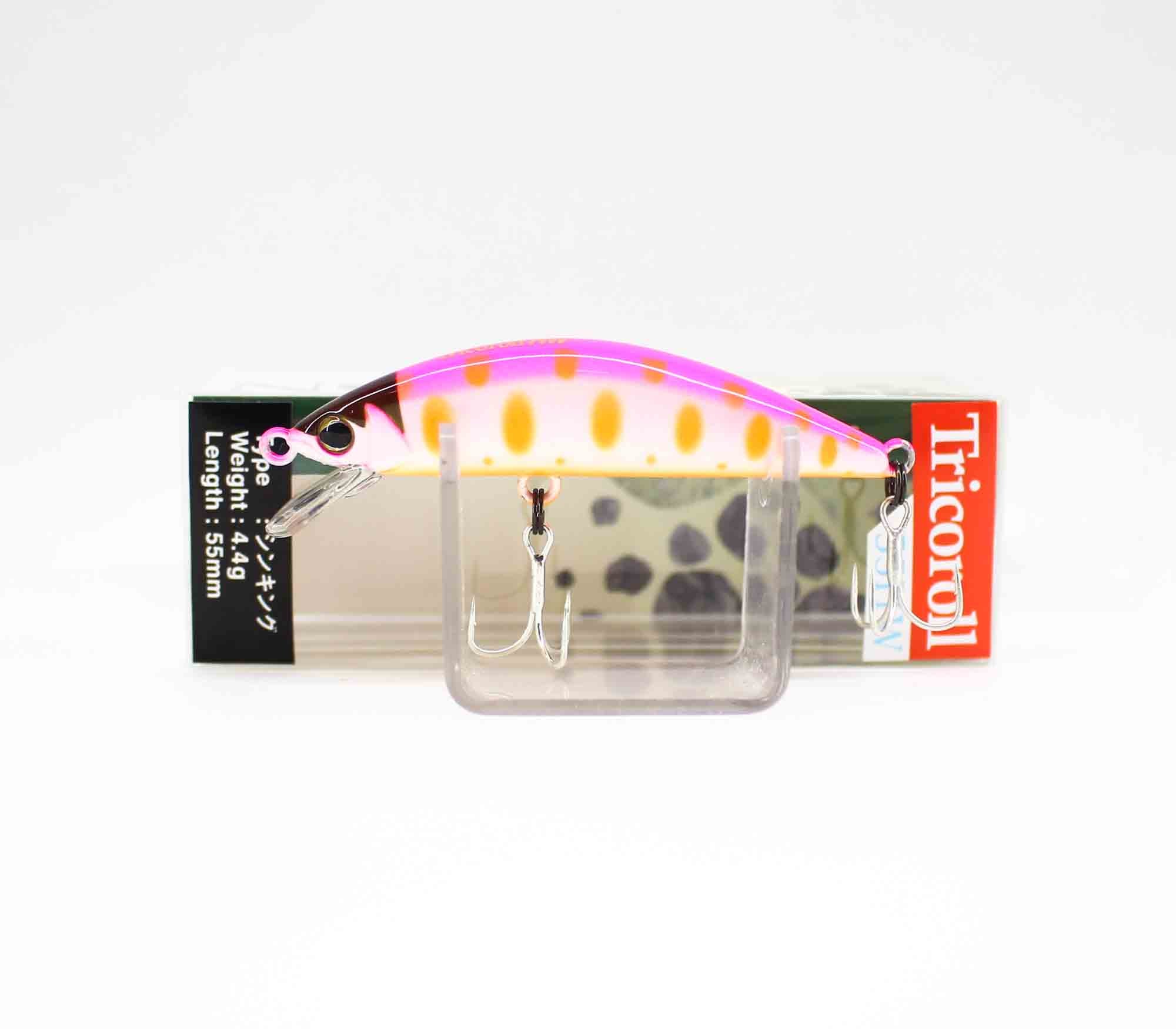 Jackall RGM Tricoroll Ryushin 55 HW Sinking Lure Pink Brown Head (7682)