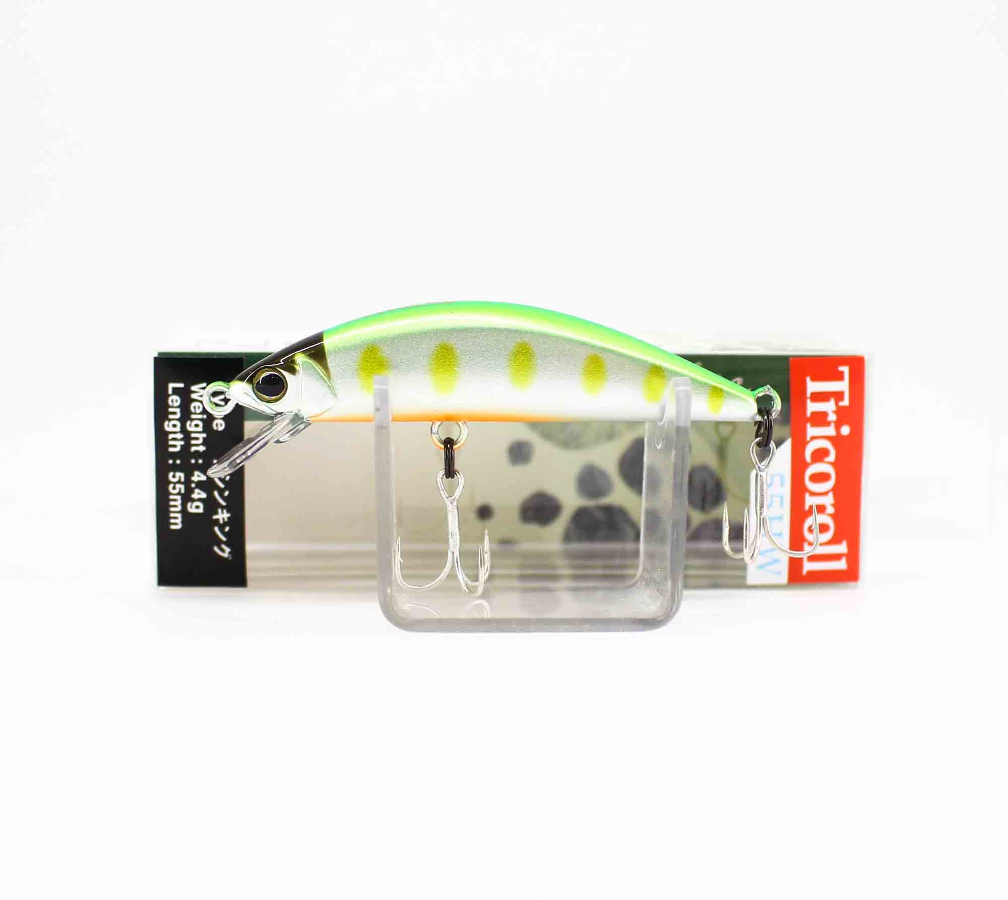 Jackall RGM Tricoroll Ryushin 55 HW Sinking Lure Yamame Brown Head (7699)