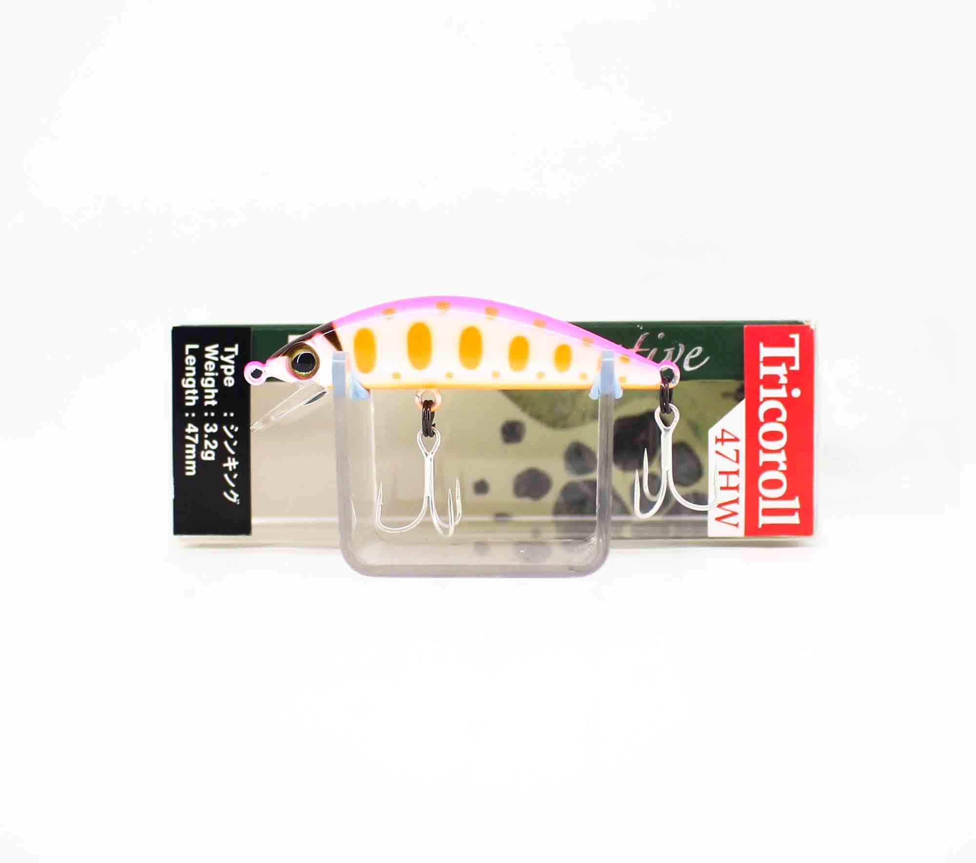 Jackall Timon Tricoroll 47 HW Sinking Lure Pink Brown Head (7767)