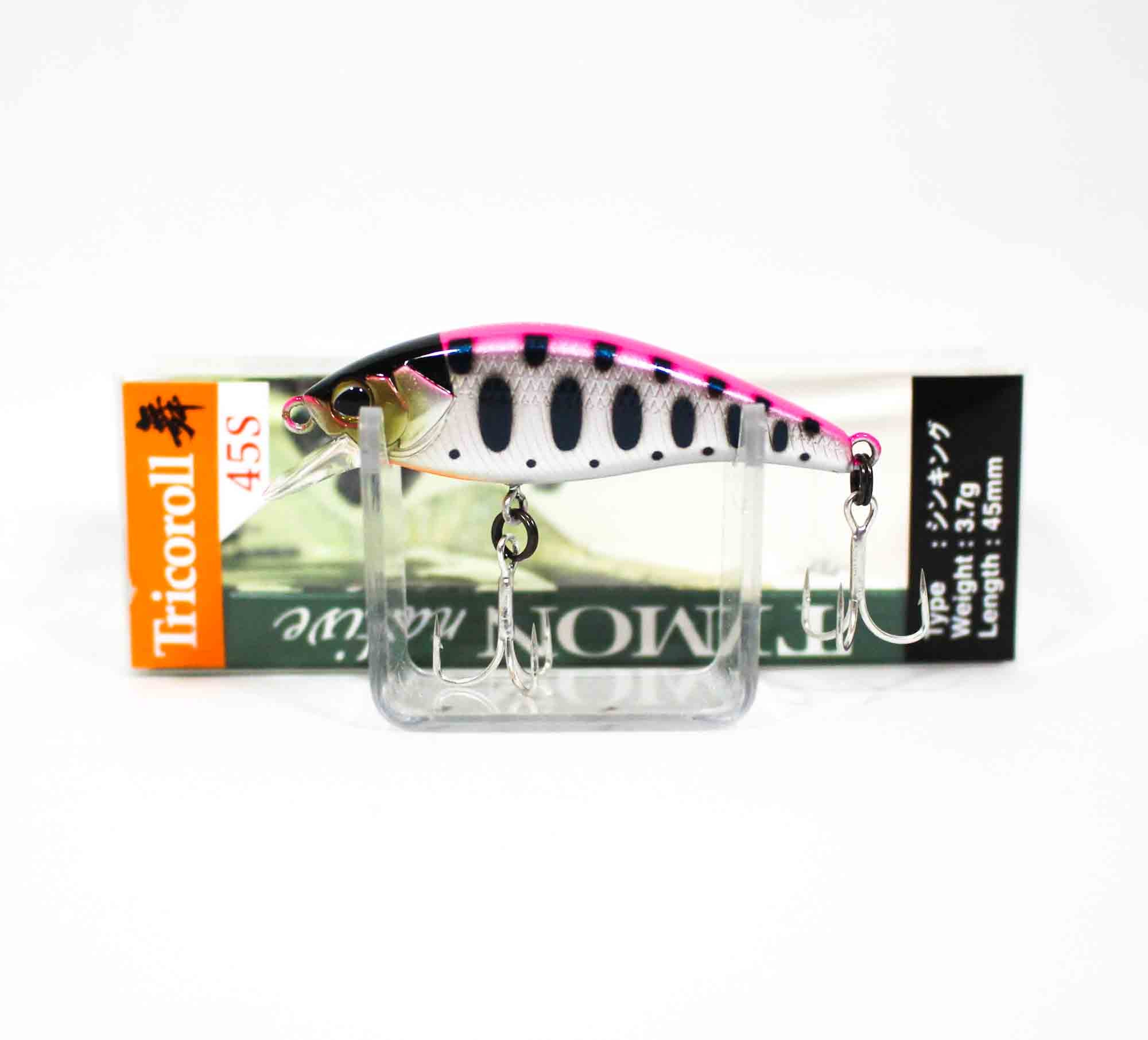 Jackall Timon Tricoroll Mai 45S Sinking Lure Silver Pink Yamame (7958)