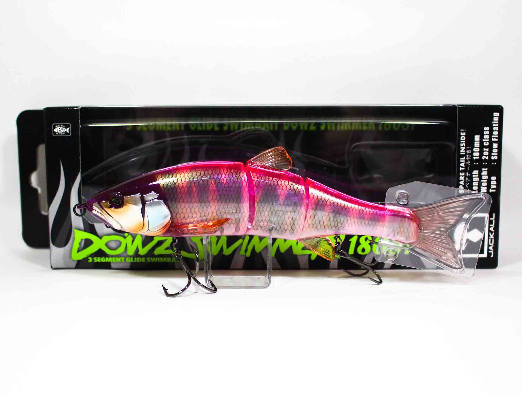 Jackall Dowzswimmer 180 SF Floating Lure Pink Back Swimmer (9860)