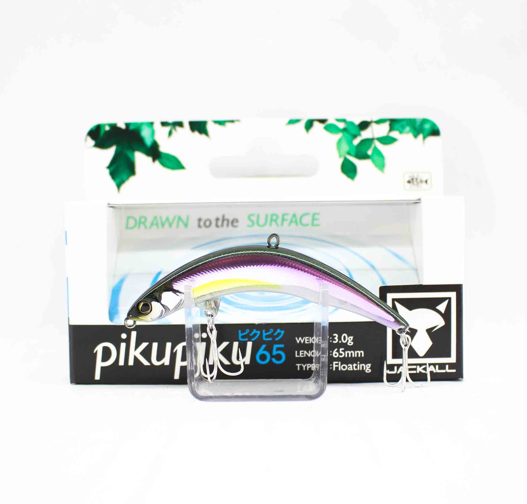Jackall Piku Piku 65 Floating Lure Livery Wakasagi (0040)