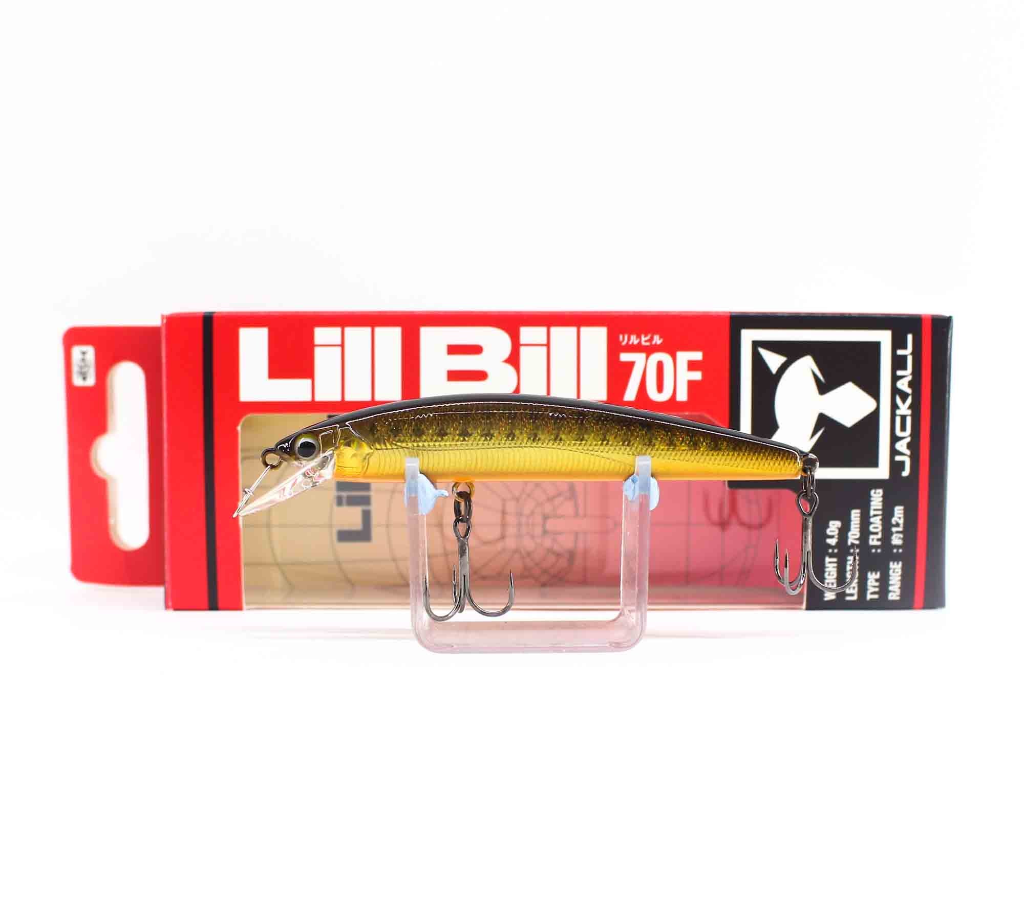 Jackall Lill Bill 70F Floating Lure Gold Black Magic (1573)