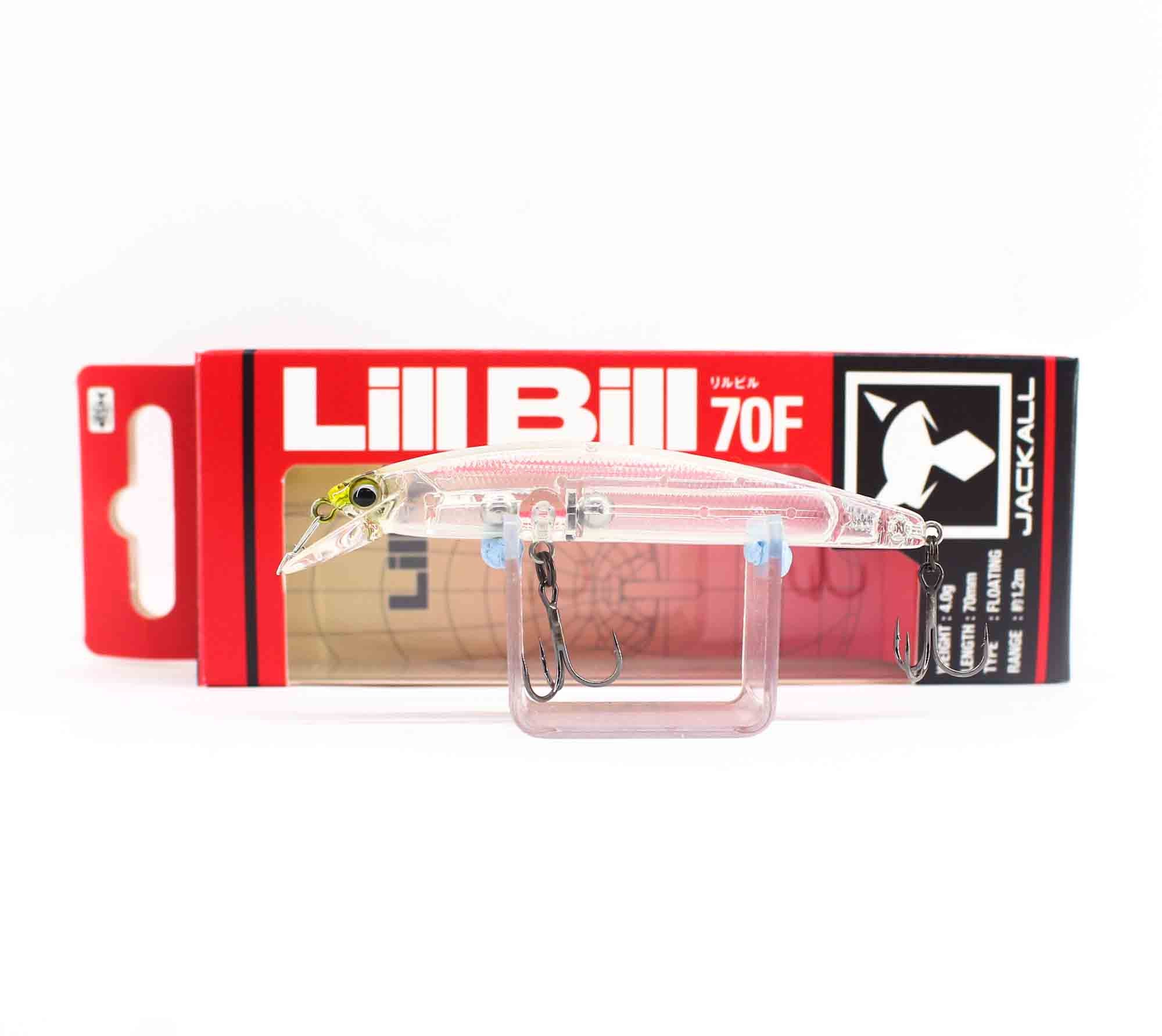 Jackall Lill Bill 70F Floating Lure Super Clear Shirauo (1580)
