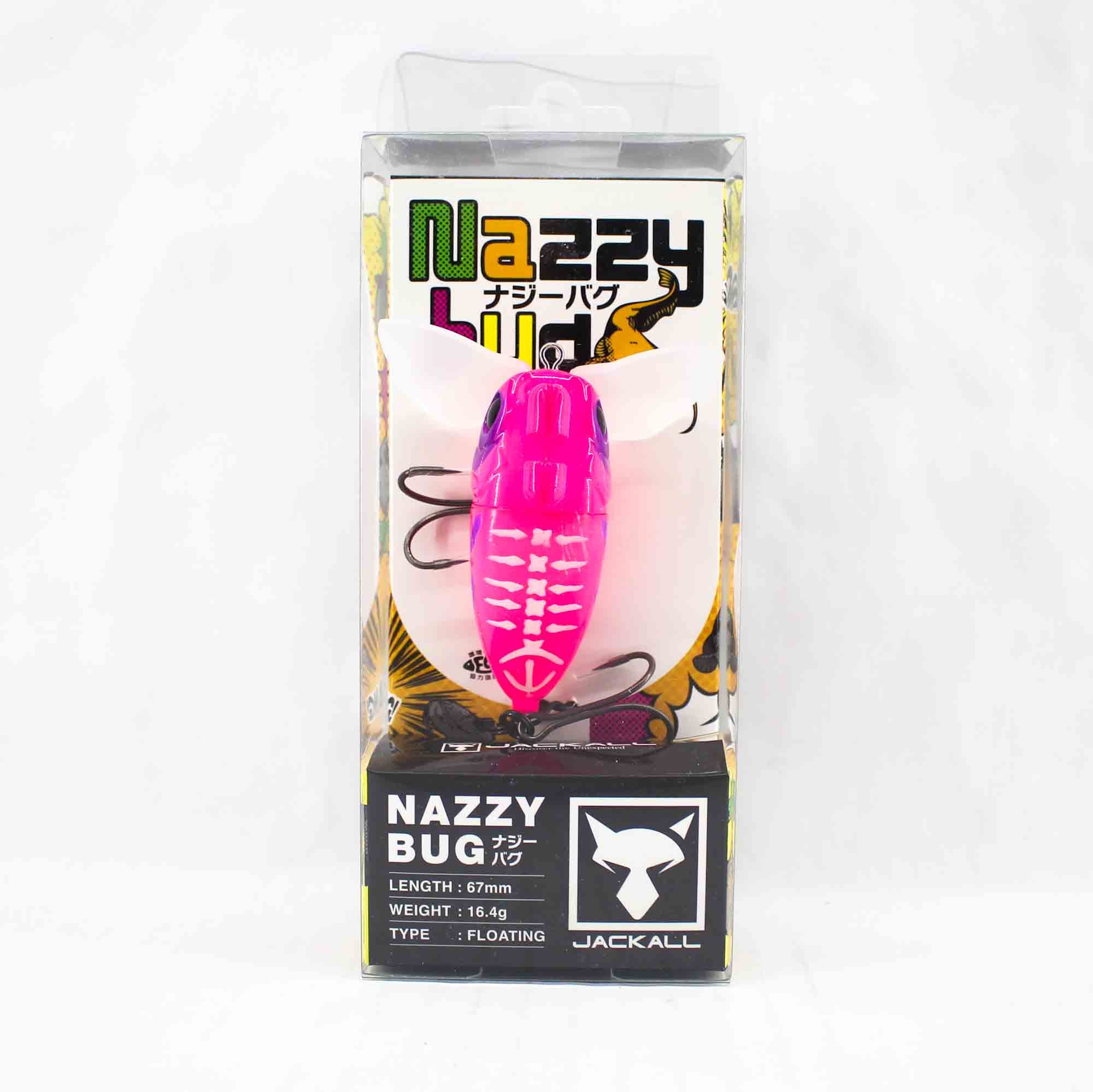 Jackall Nazzy Bug 67 mm 16.4 grams Floating Lure PP Frog Bone (1627)