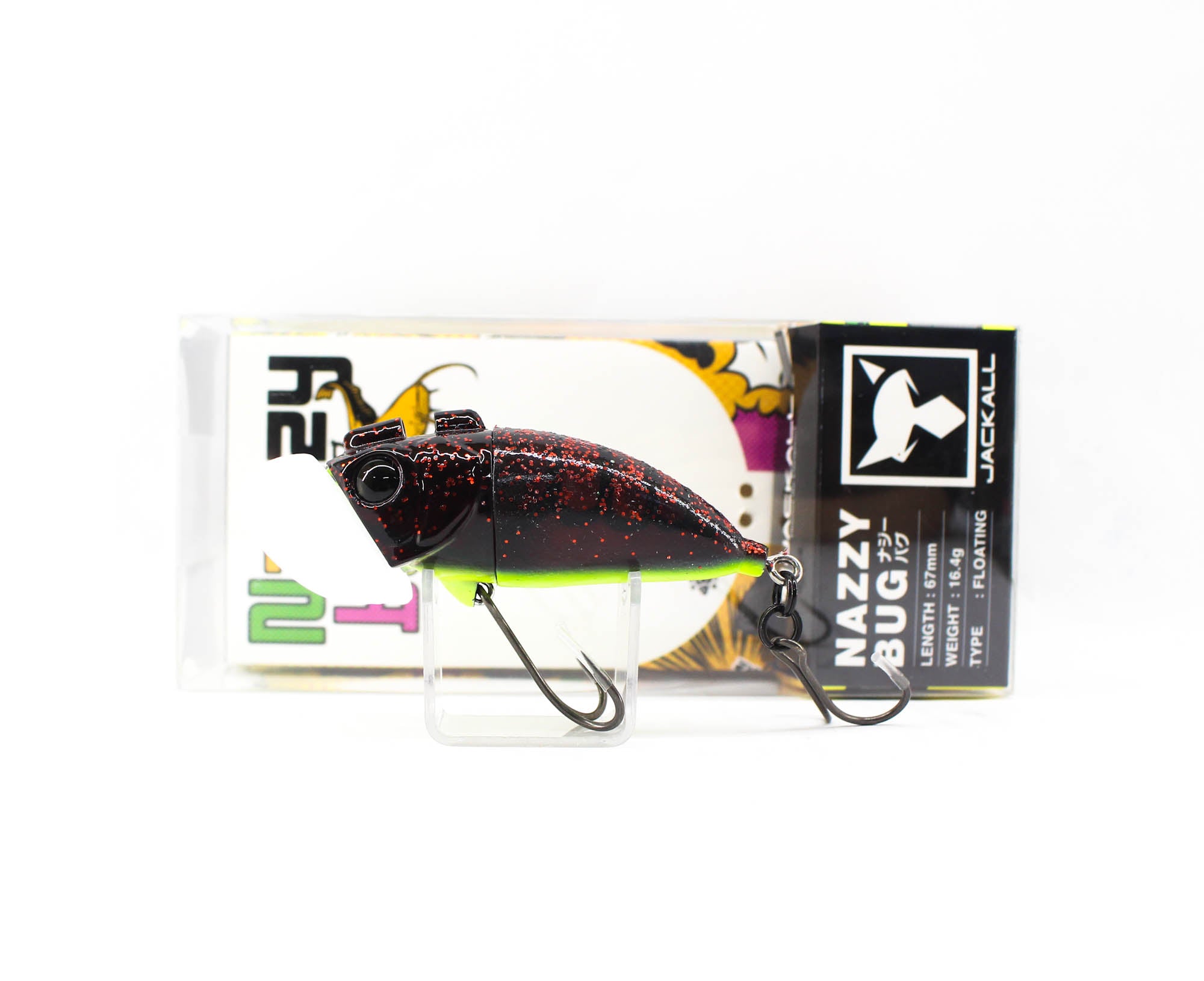 Jackall Nazzy Bug 67 mm 16.4 grams Floating Lure Chart Belly Zari (1634)