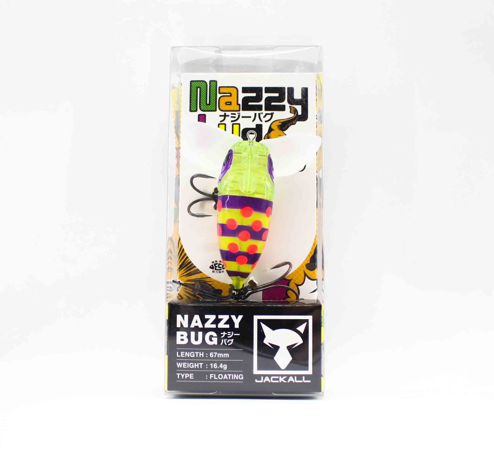 Jackall Nazzy Bug 67 mm 16.4 grams Floating Lure PCY Candy (1672)