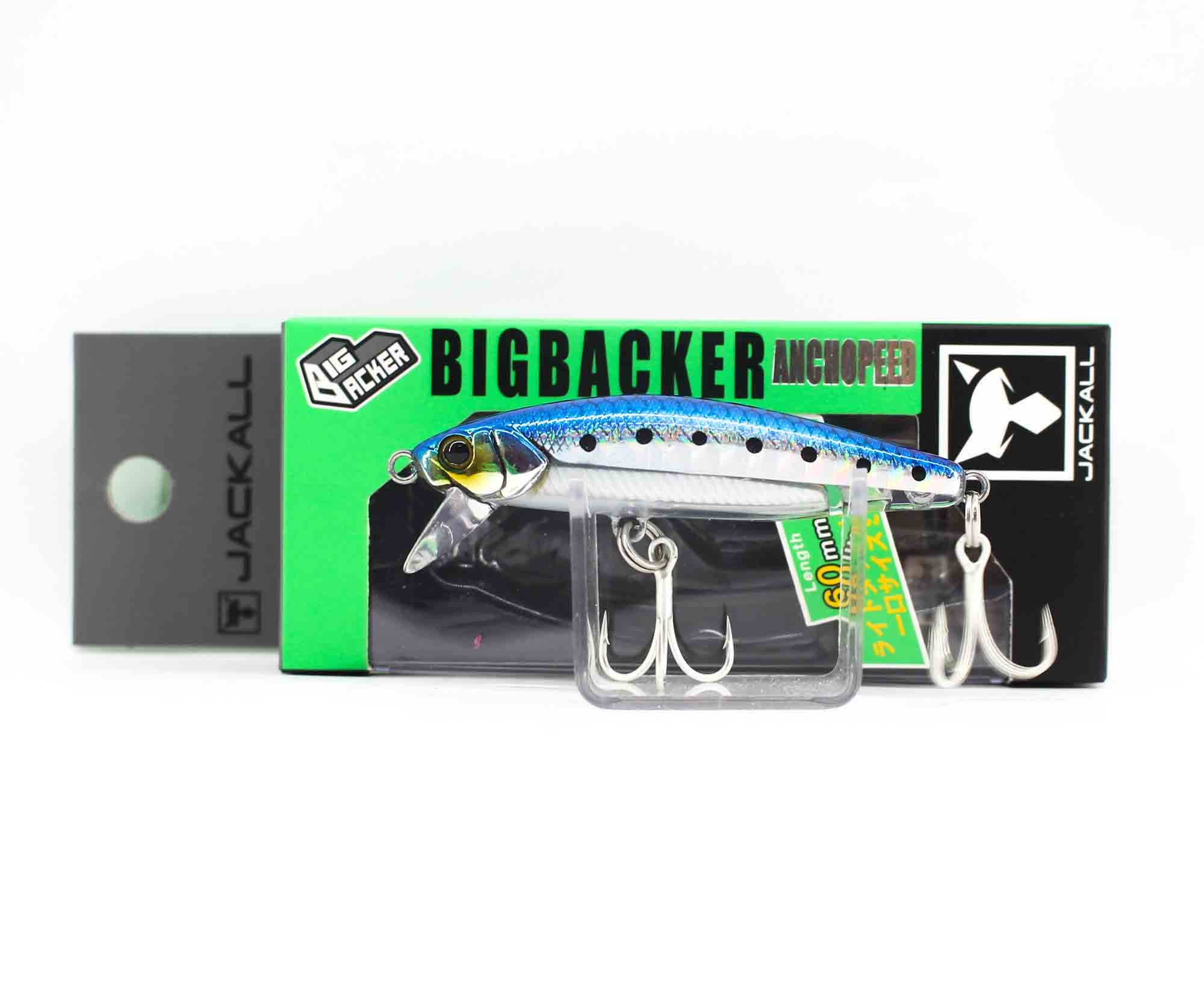 Jackall Big Backer Anchopeed 60 Sinking Lure 10.8 grams Iwashi (3133)