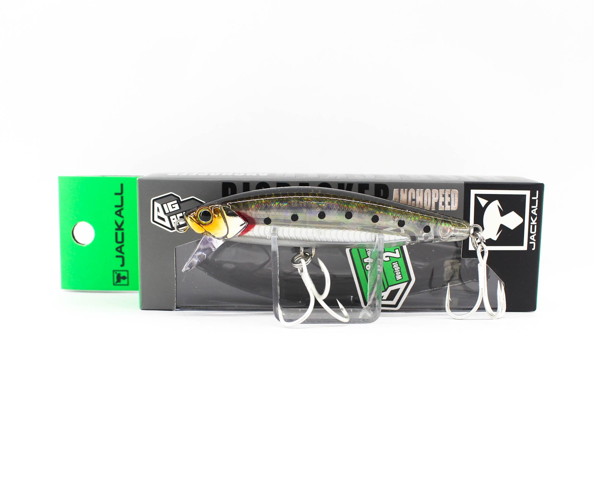 Sale Jackall Big Backer Anchopeed 84 Sinking Lure 27 grams Silver (3232)