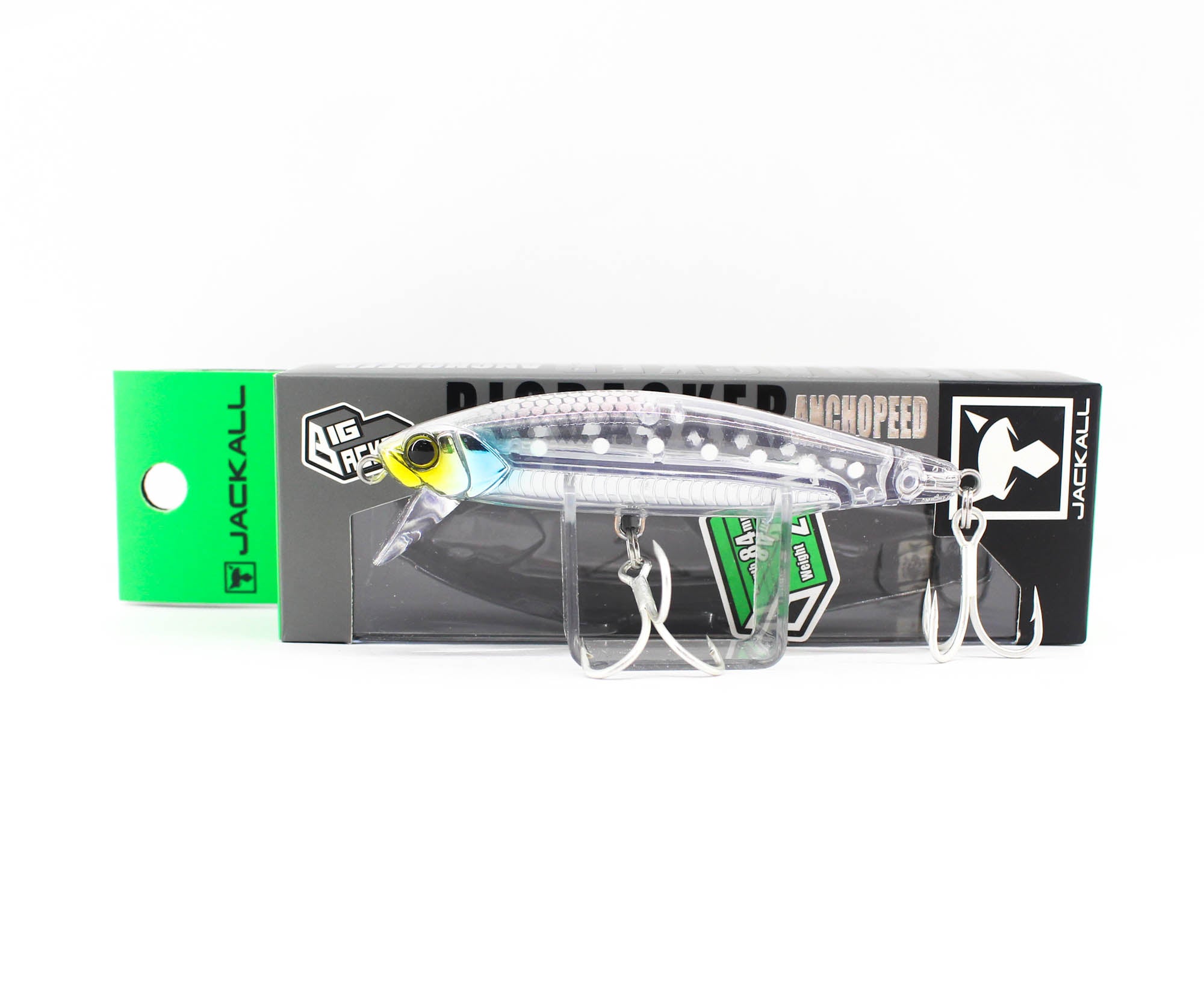 Sale Jackall Big Backer Anchopeed 84 Sinking Lure 27 grams Shirasu (3287)