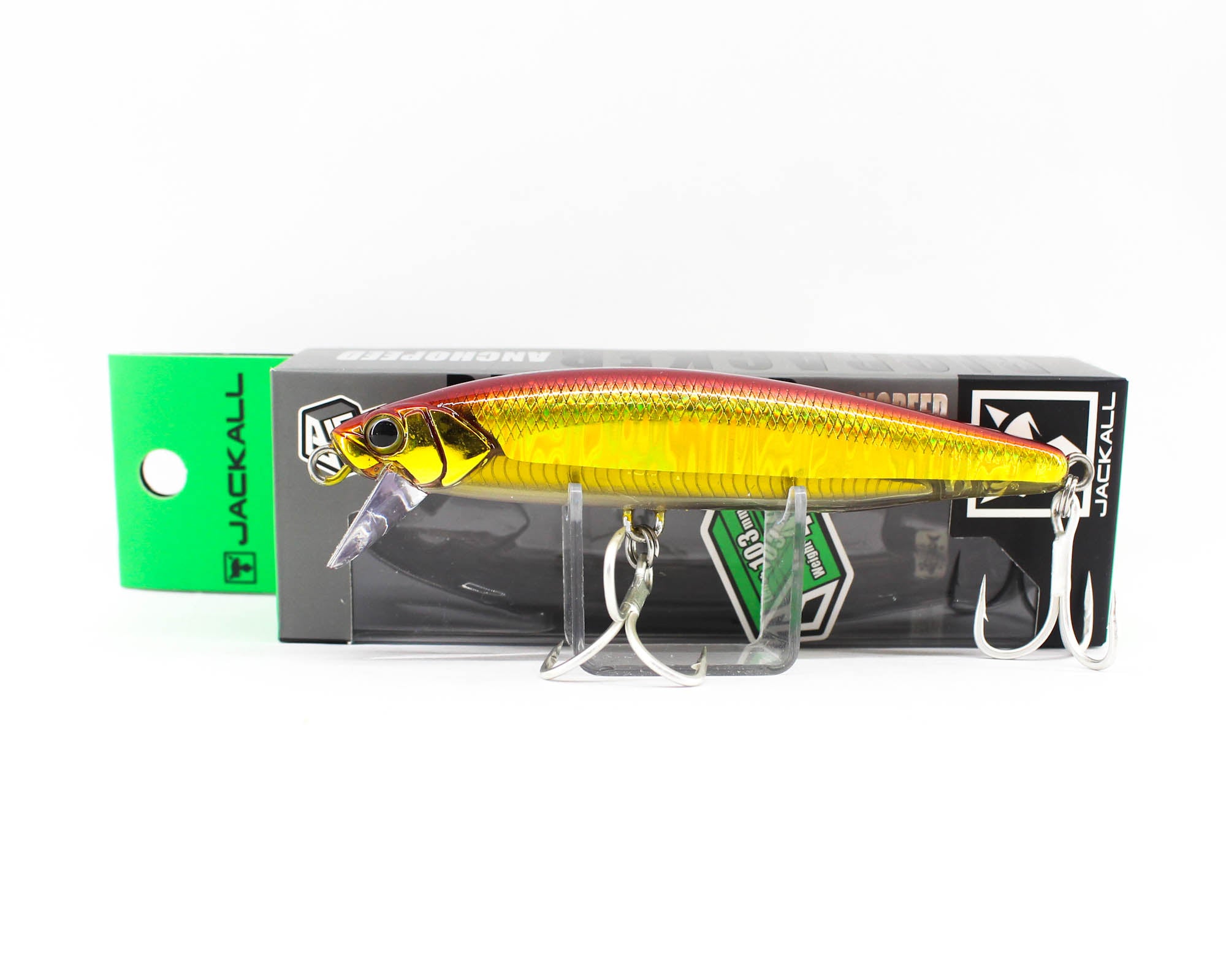 Jackall Big Backer Anchopeed 103 Sinking Lure 42 grams Red Gold (3324)