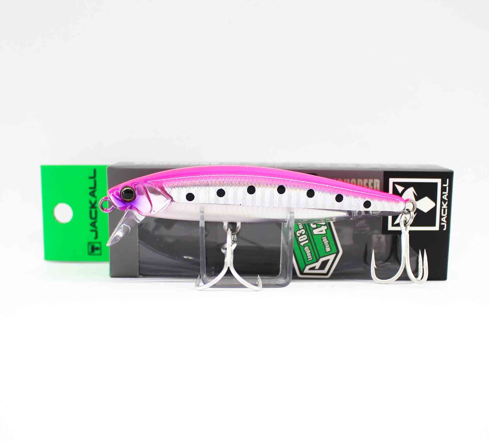 Jackall Big Backer Anchopeed 103 Sinking Lure 42 grams Pink B Iwashi (3362)