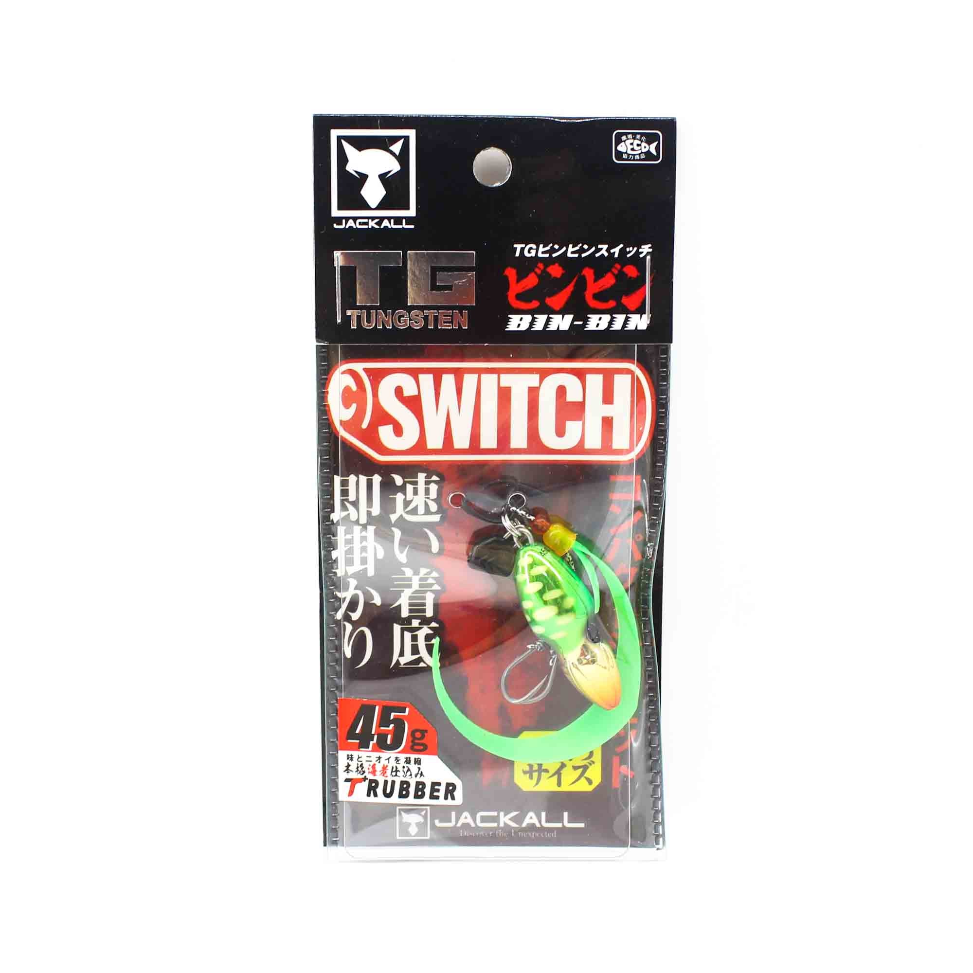 Jackall Bin Bin Switch Tg Tungsten 45 Grams Green Gold (4727)
