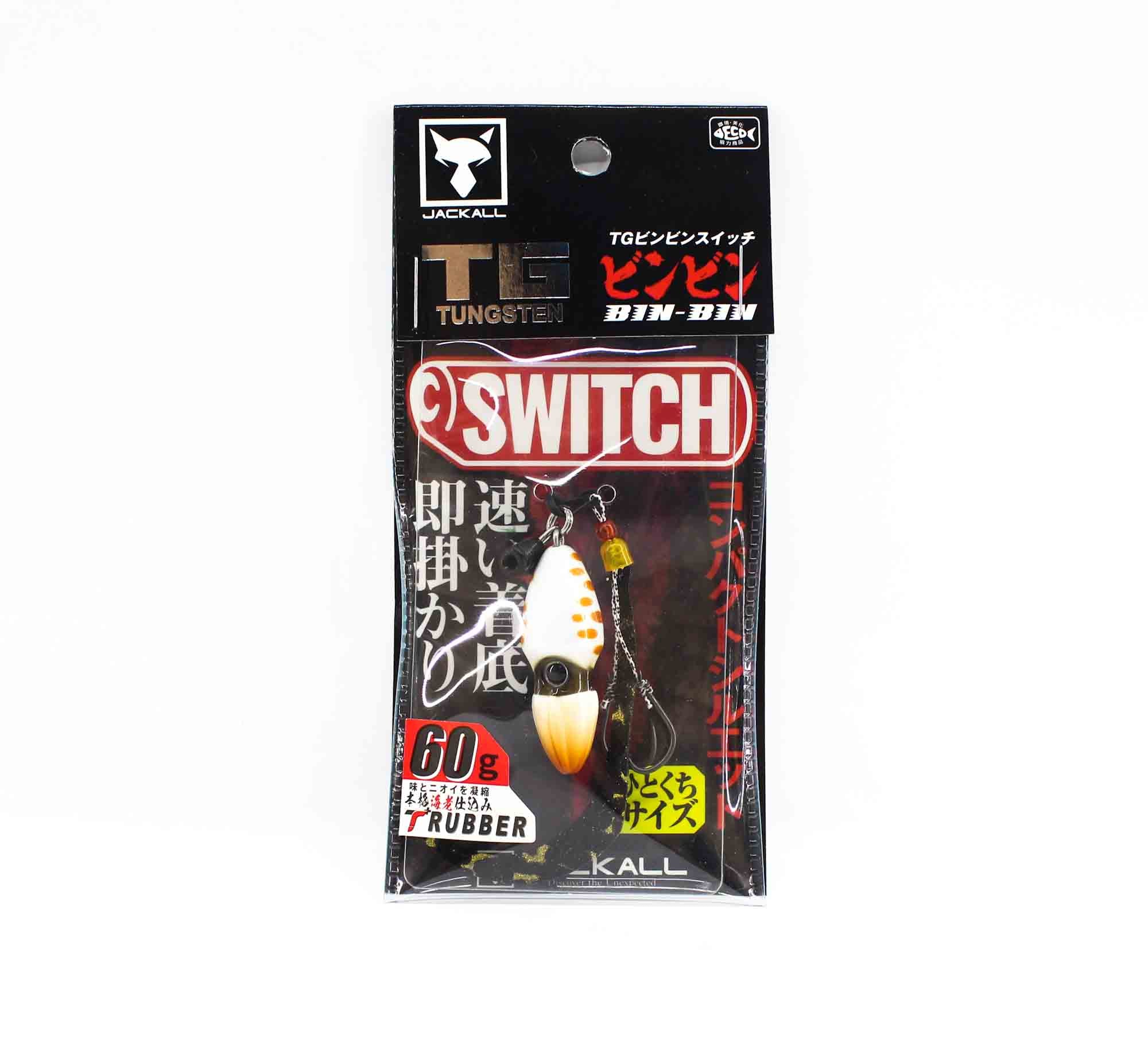 Jackall Bin Bin Switch TG Tungsten 60 grams Glow Pearl (4840)