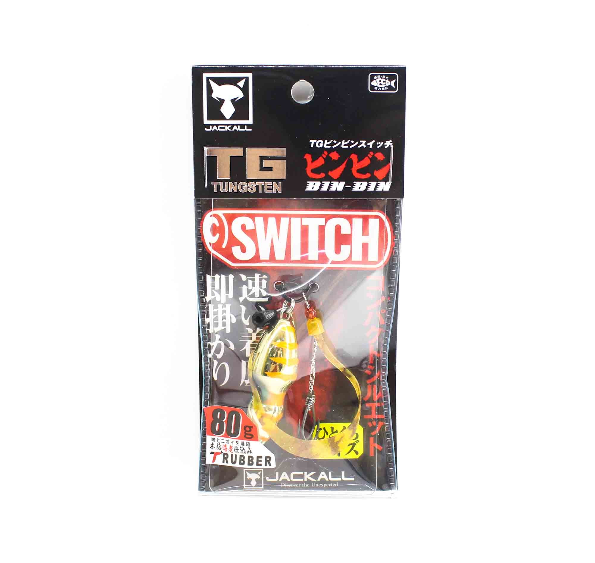 Jackall Bin Bin Switch Tg Tungsten 80 Grams Orange Gold (4864)