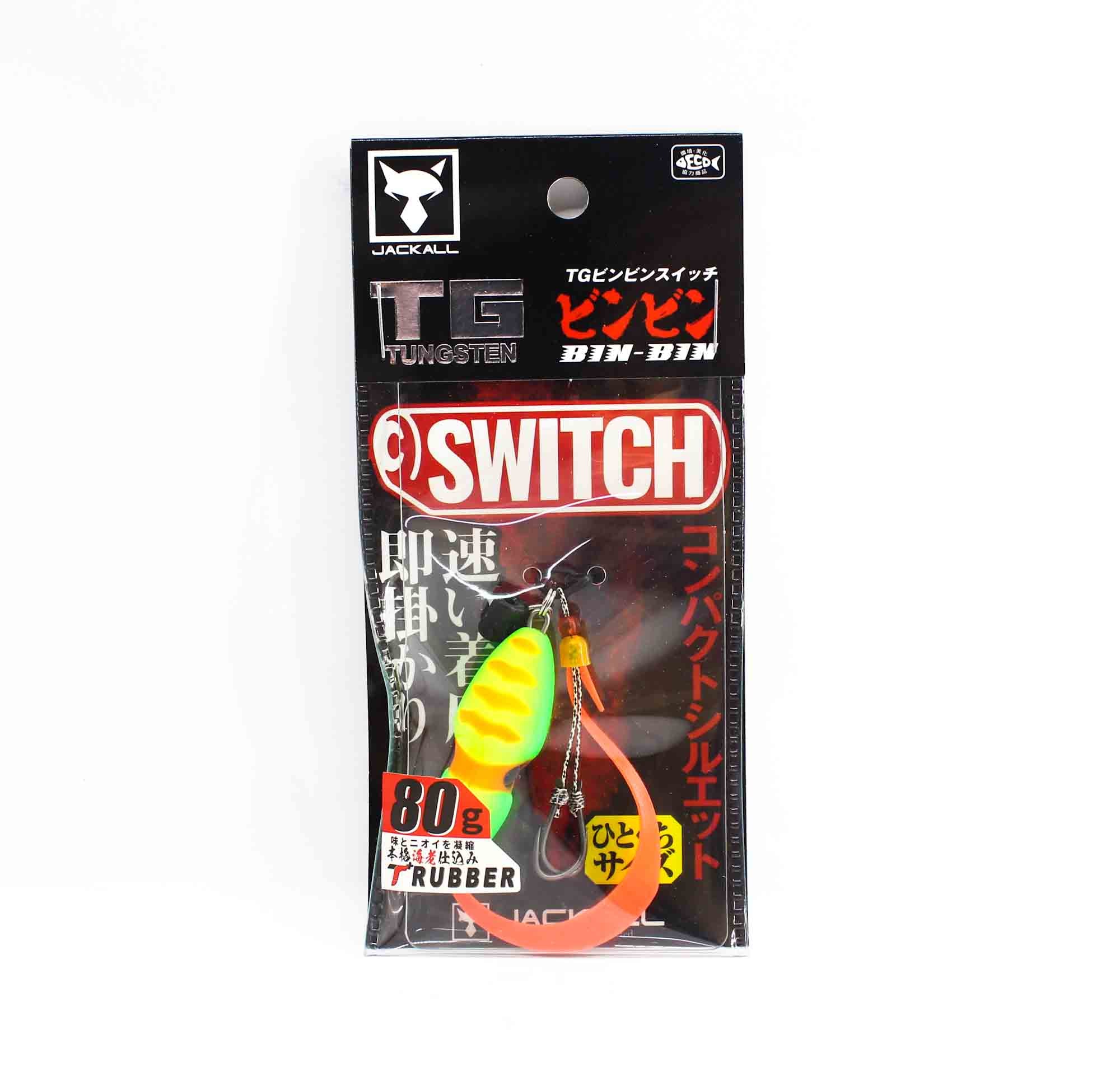 Jackall Bin Bin Switch Tg Tungsten 80 Grams Bright Yellow (4901)