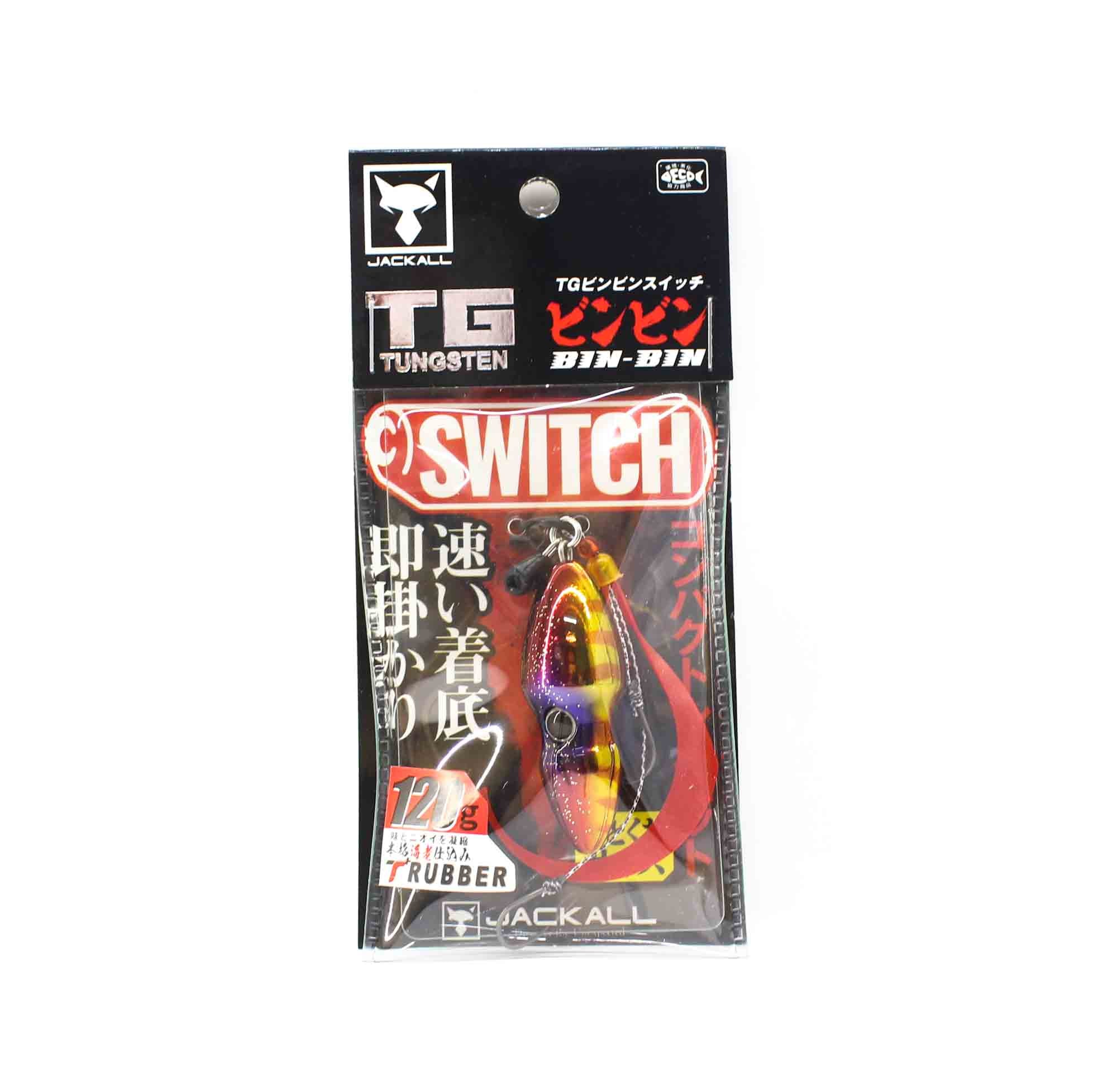 Jackall Bin Bin Switch Tg Tungsten 120 Grams Red Gold (5038)