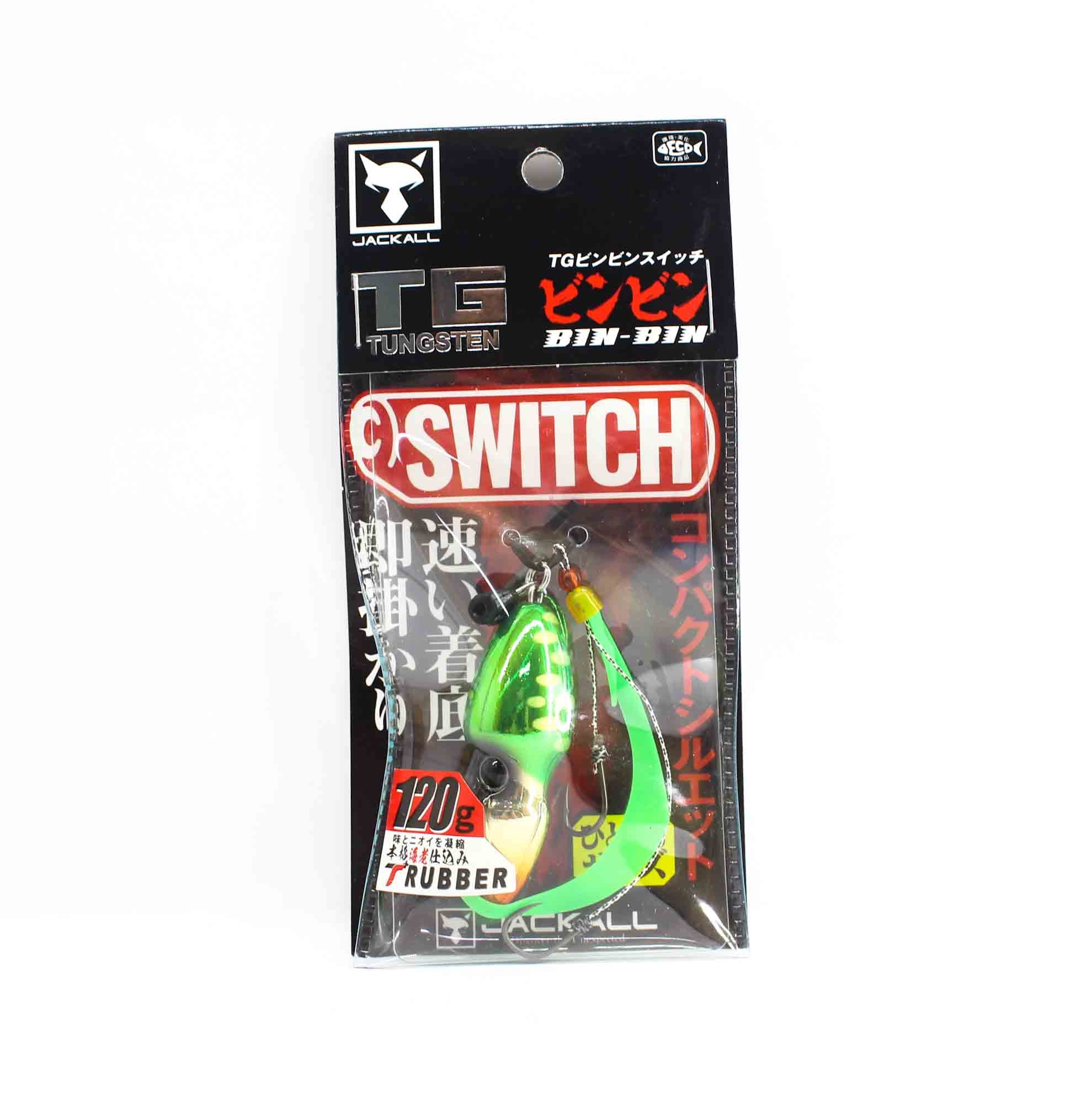 Jackall Bin Bin Switch Tg Tungsten 120 Grams Green Gold (5045)