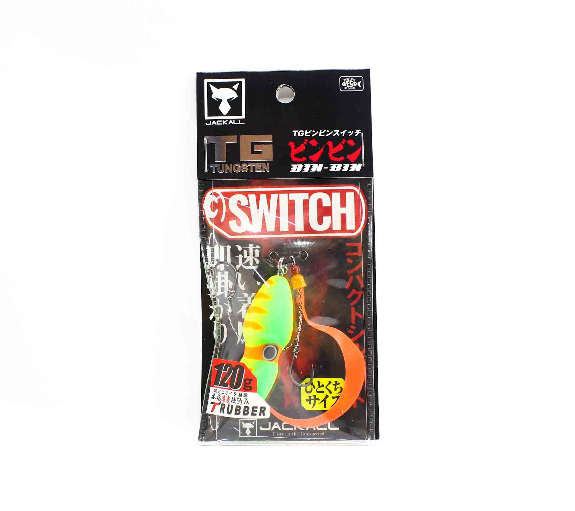 Jackall Bin Bin Switch Tg Tungsten 120 Grams Bright Yellow (5069)