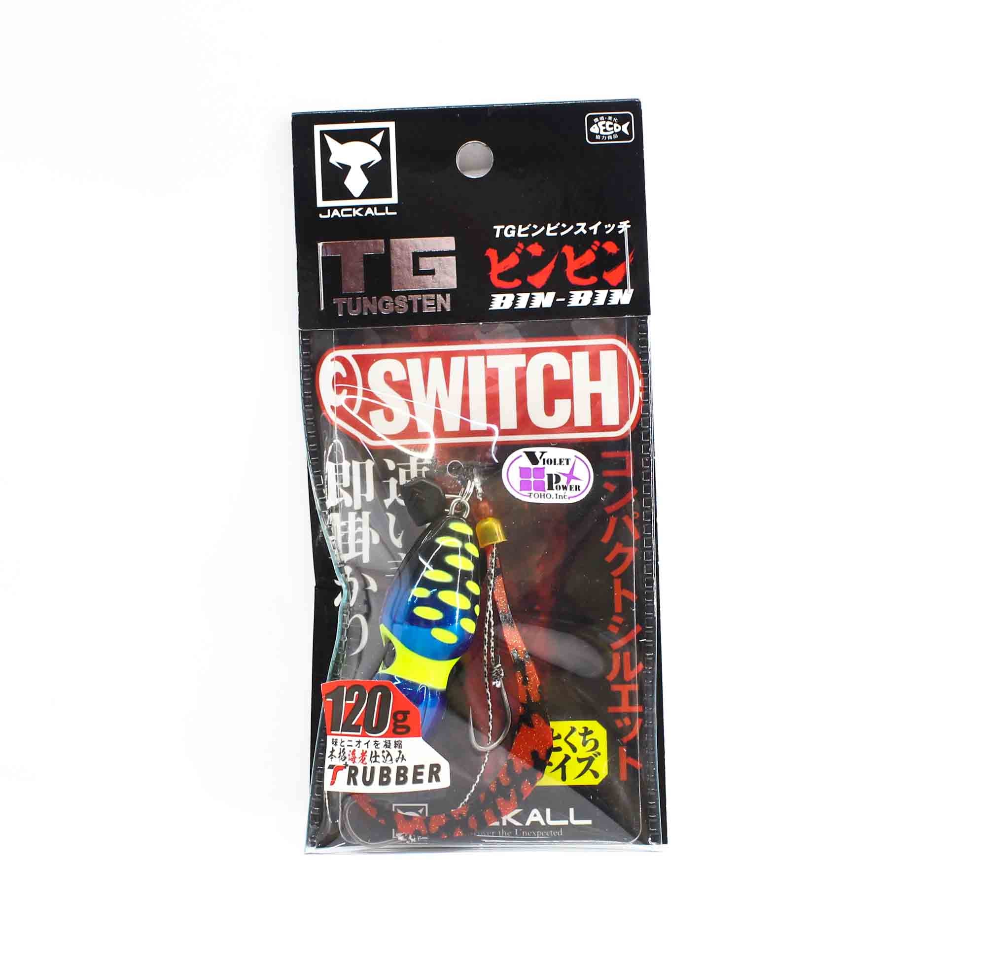 Jackall Bin Bin Switch Tg Tungsten 120 Grams Keimura Sapphire (5076)