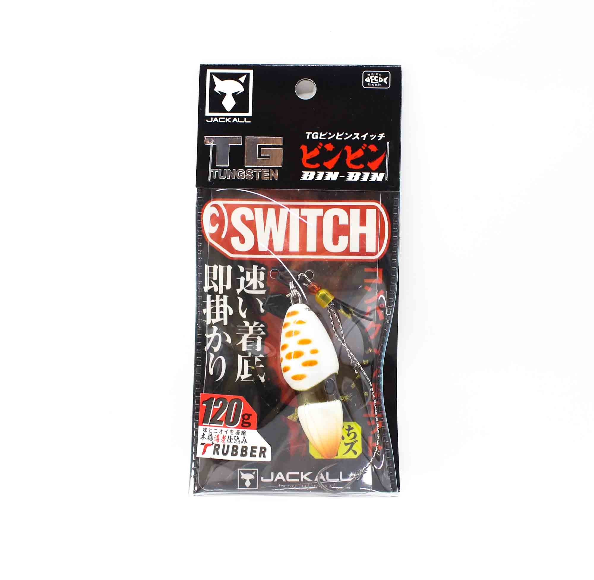 Jackall Bin Bin Switch Tg Tungsten 120 Grams Glow Pearl (5083)