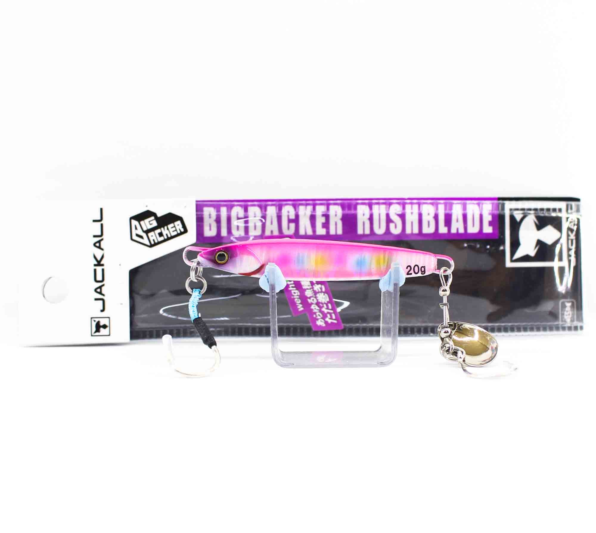 Jackall Big Backer Rush Blade 20 grams Sinking Lure Pink Back Candy (5519)