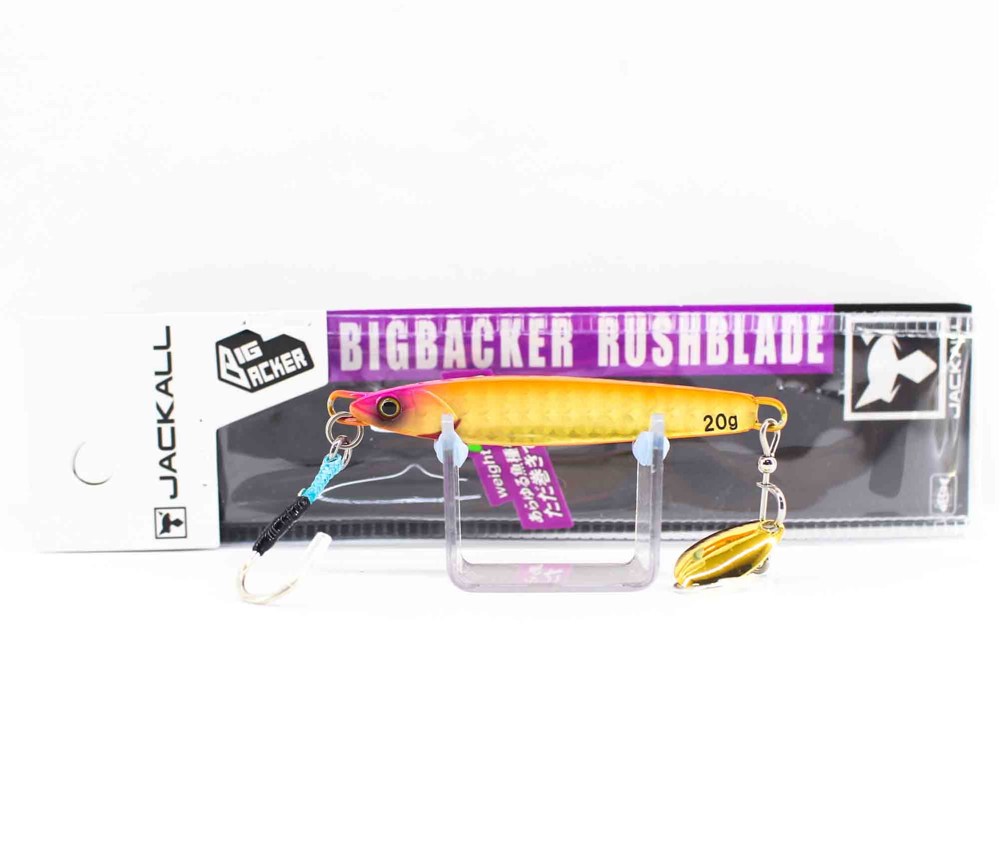 Jackall Big Backer Rush Blade 20 grams Sinking Lure Surf Orange Gold (5533)
