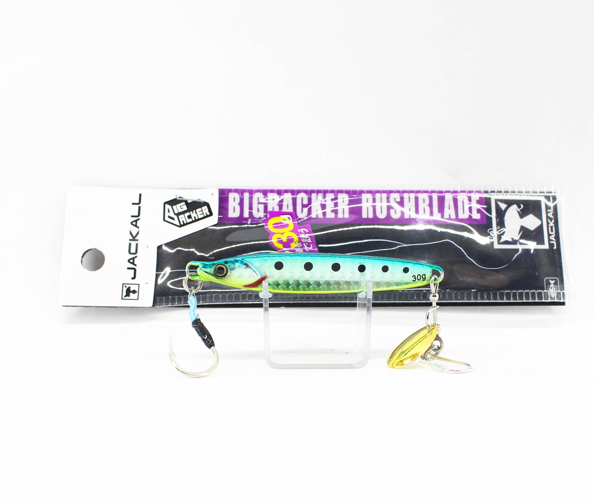 Jackall Big Backer Rush Blade 30gram Sinking Lure Chart Belly Iwashi (5564)