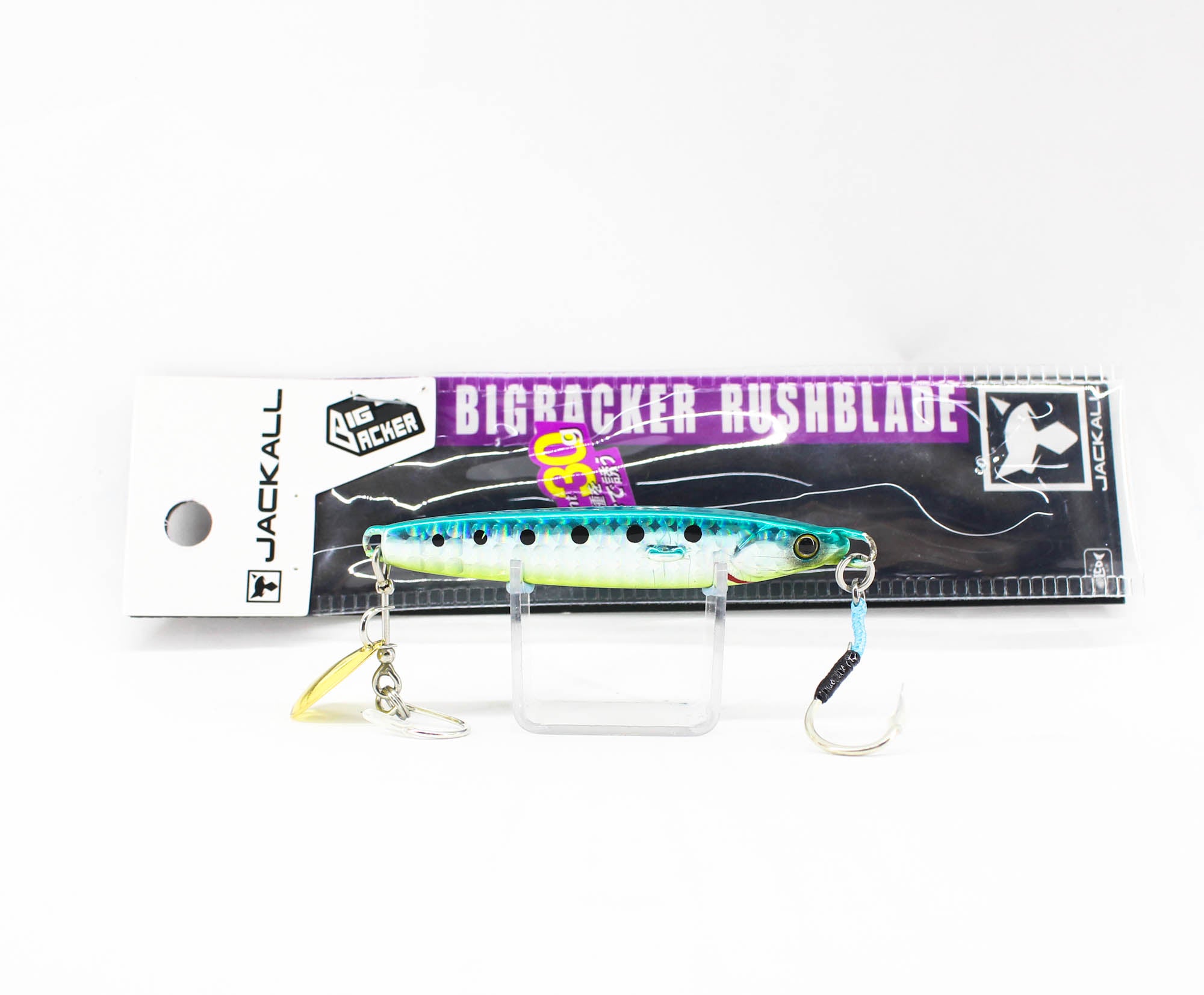 Jackall Big Backer Rush Blade 30gram Sinking Lure Chart Belly Iwashi (5564)