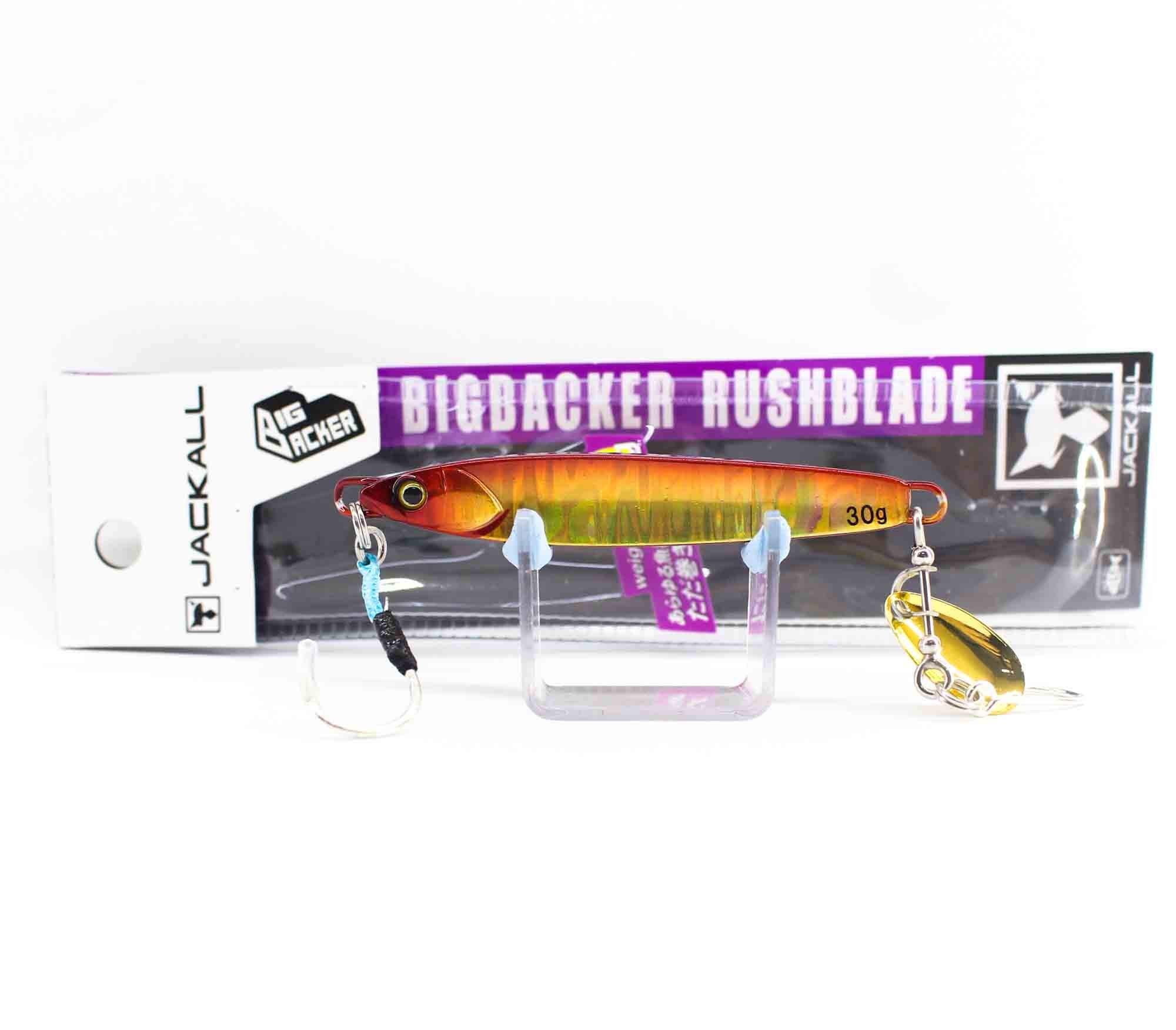 Jackall Big Backer Rush Blade 30 grams Sinking Lure Red Gold (5571)