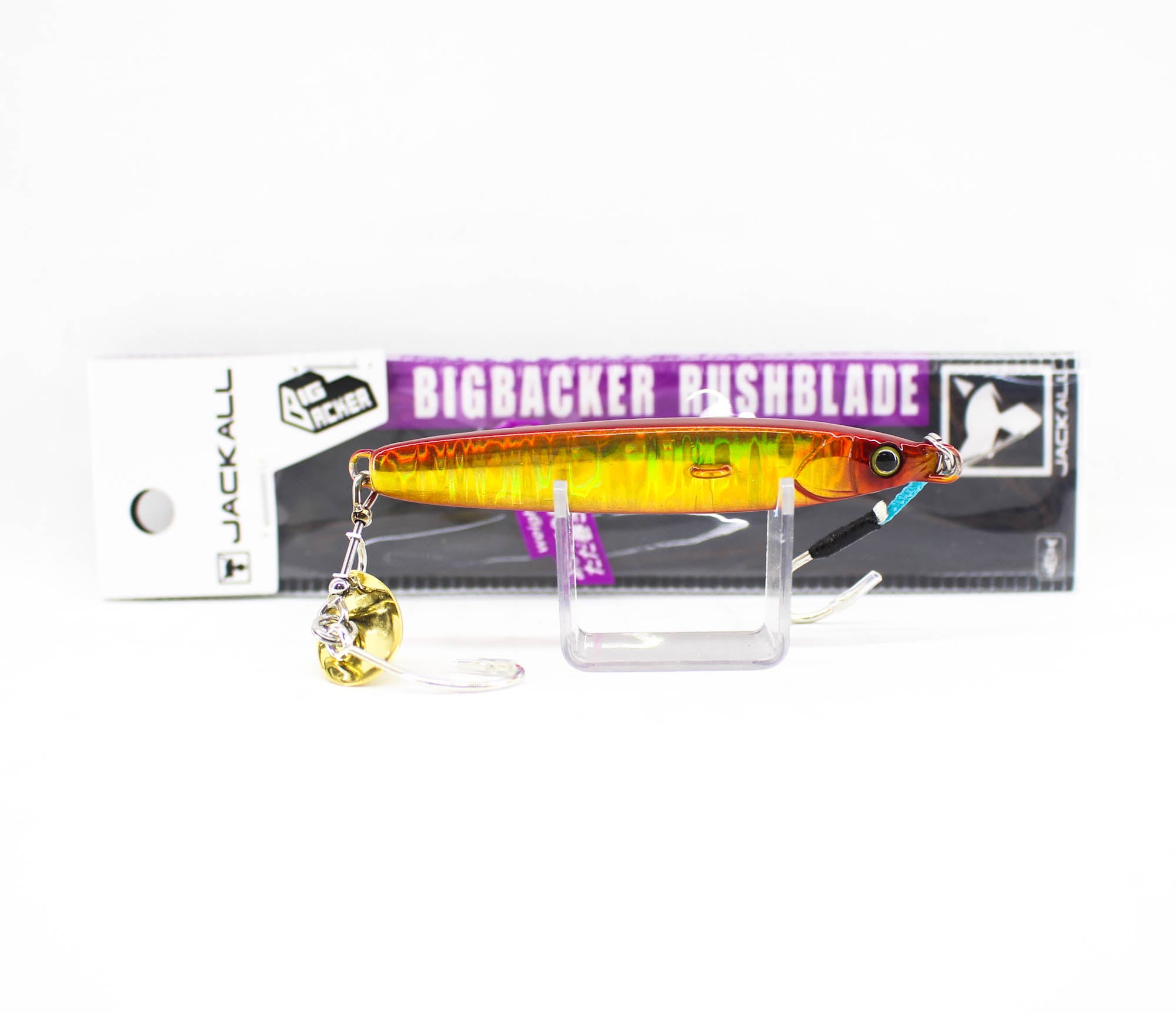 Jackall Big Backer Rush Blade 40 grams Sinking Lure Red Gold (5656)
