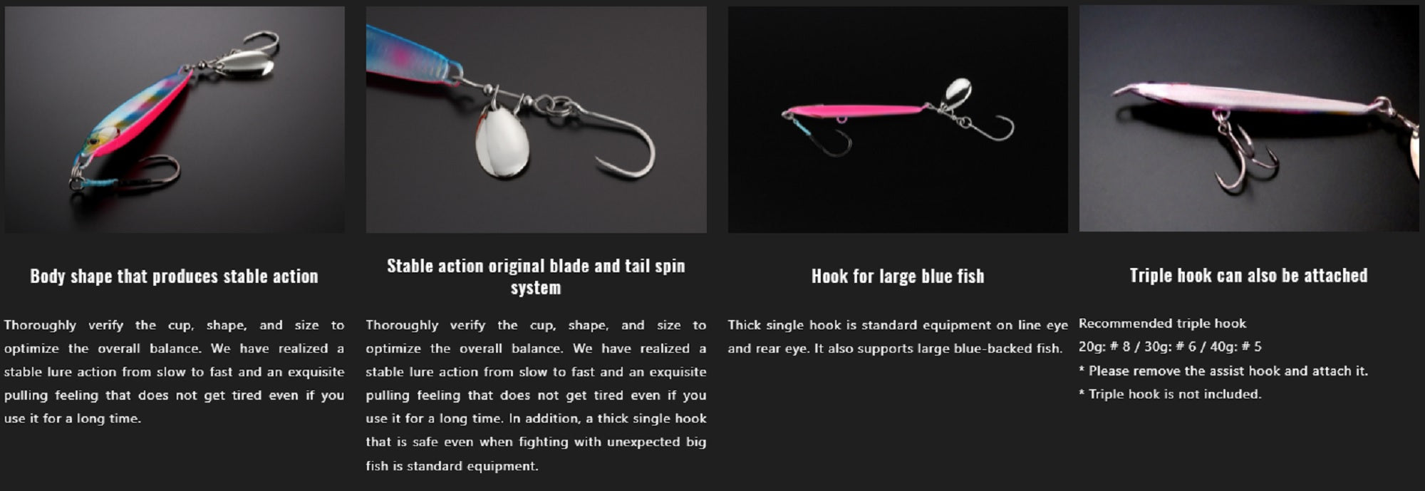 Jackall Big Backer Rush Blade 40 grams Sinking Lure Red Gold (5656)