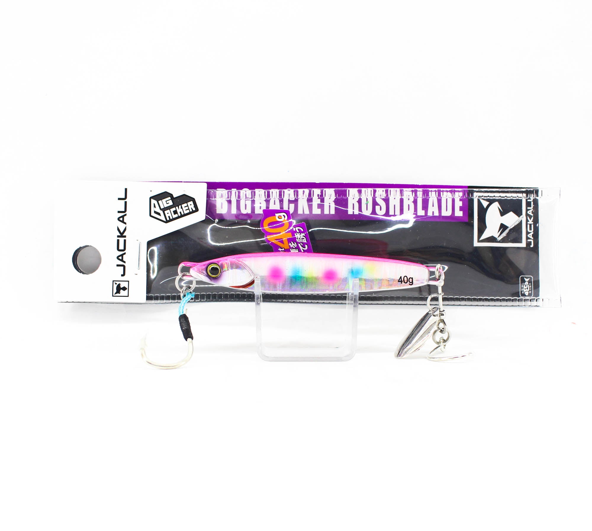 Jackall Big Backer Rush Blade 40 grams Sinking Lure Pink Back Candy (5670)