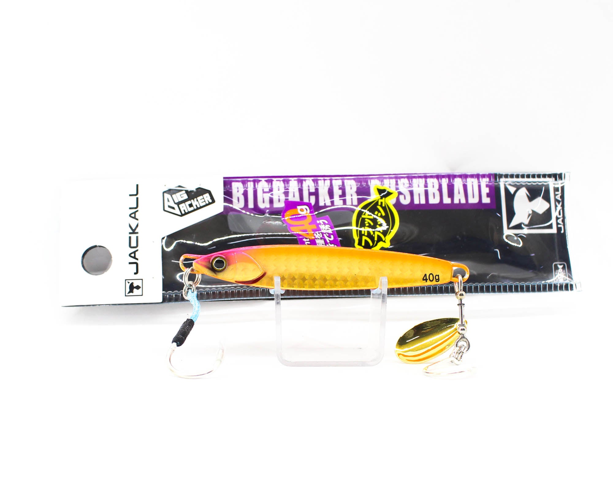 Jackall Big Backer Rush Blade 40 grams Sinking Lure Surf Orange Gold (5694)