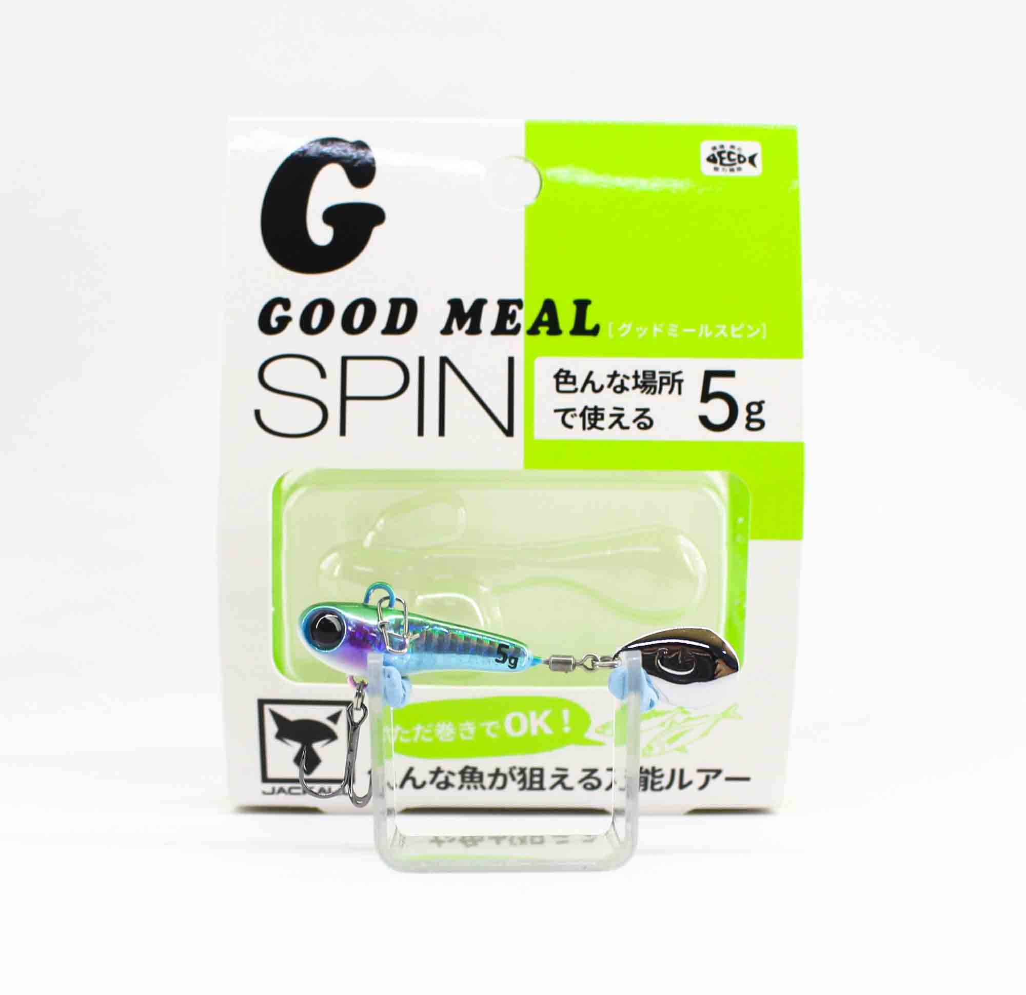 Jackall Good Meal Spin 52 mm 5 grams Sinking Lure Luminous Glow (7292)