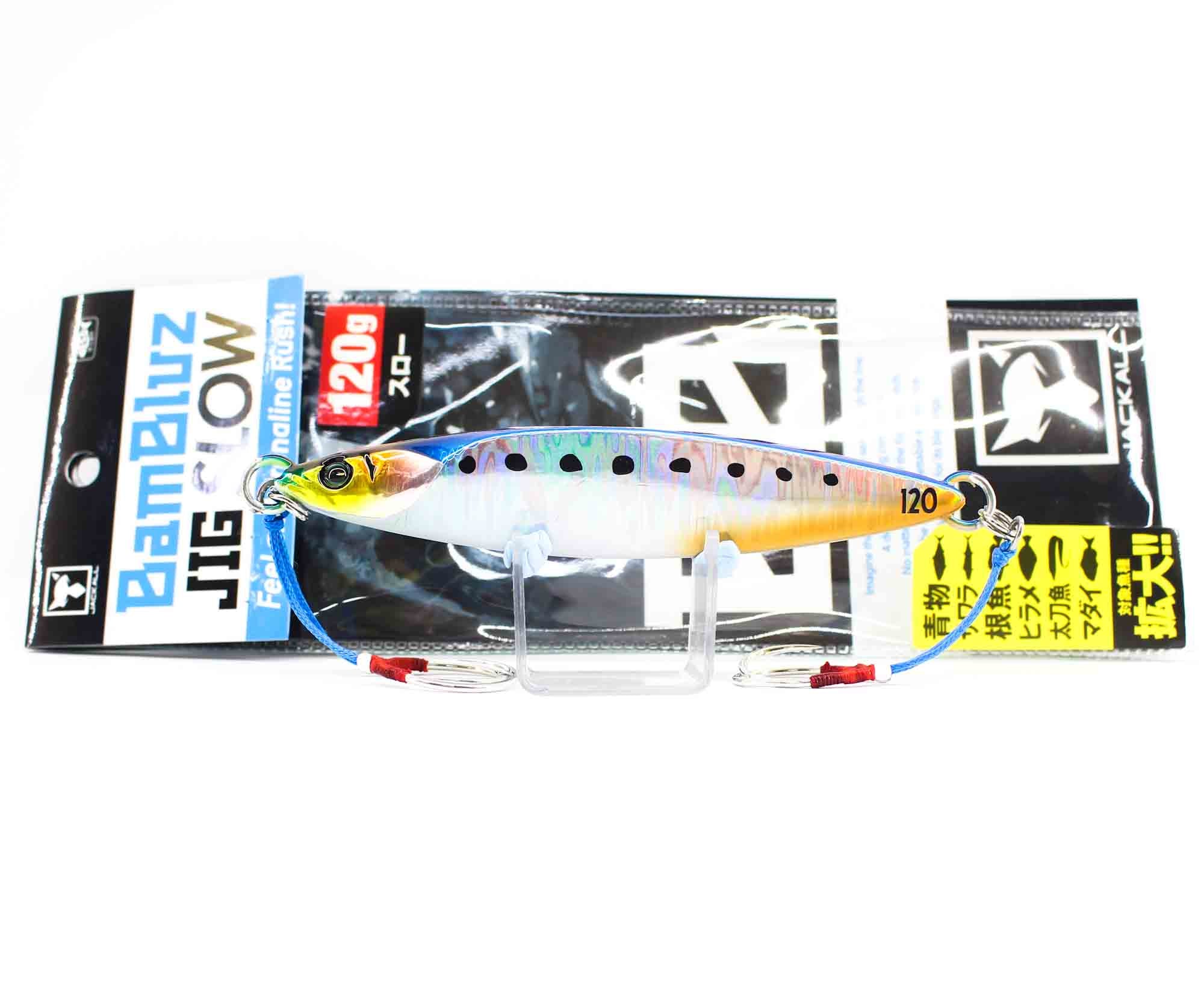 Jackall Metal Jig Bambluz Slow 120 grams Iwashi Magma Wave HL (8091)