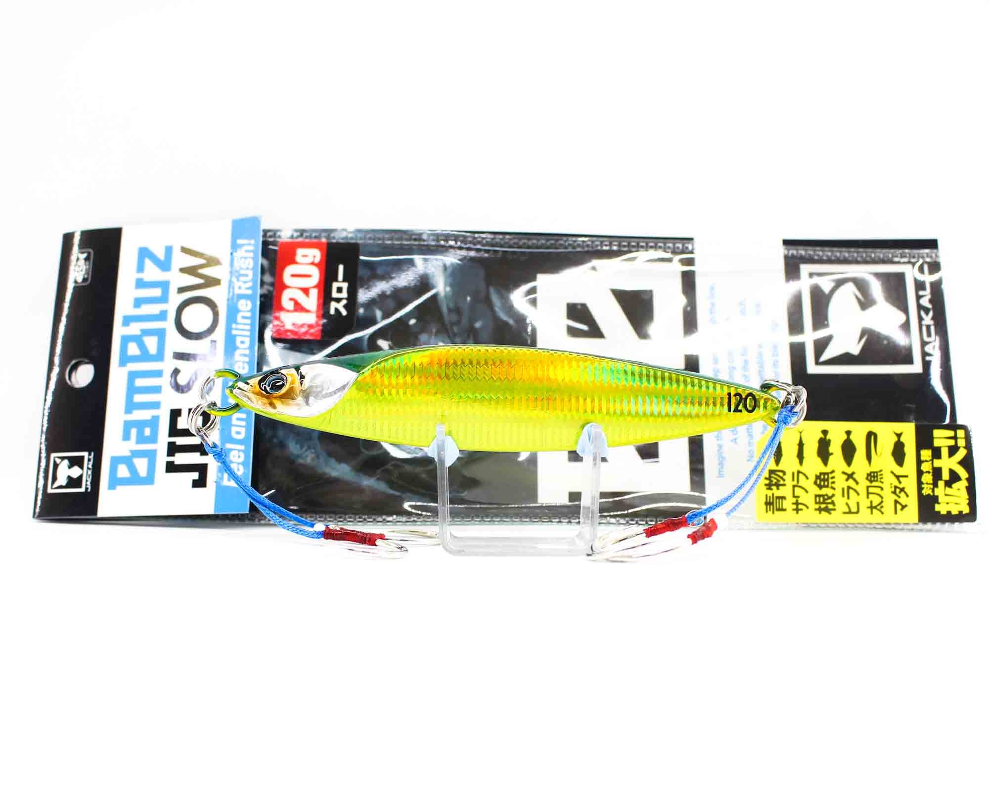 Jackall Metal Jig Bambluz Slow 120 grams Grikin Slim Border HL (8145)