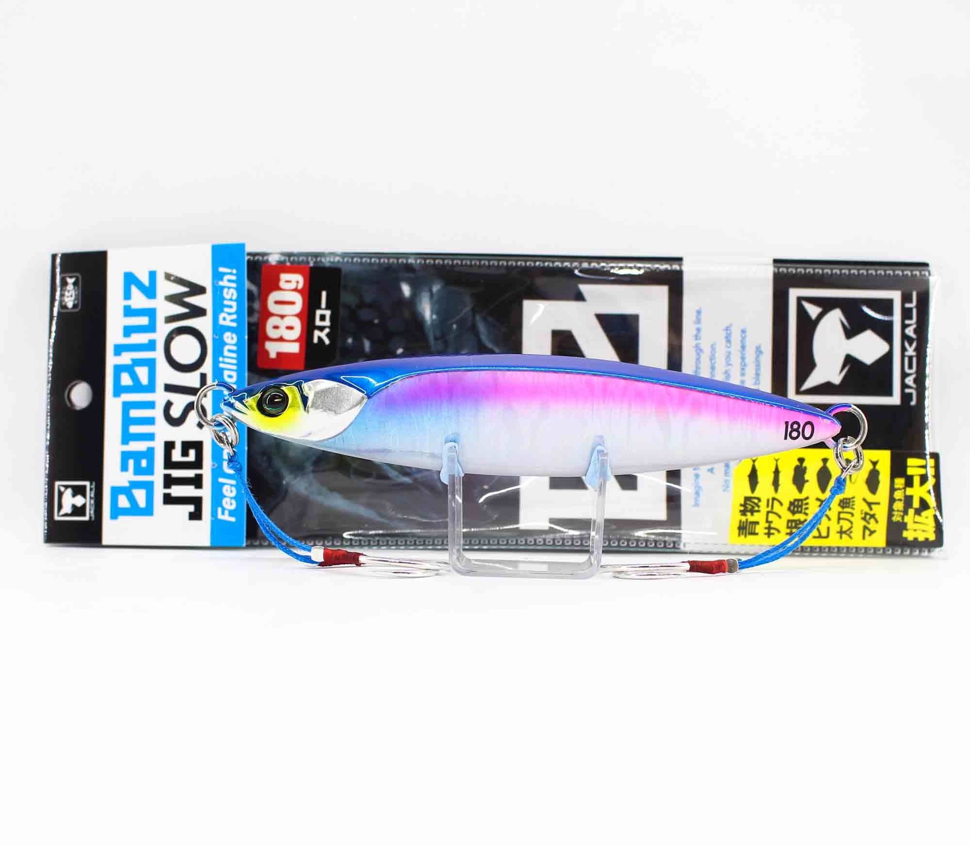 Jackall Metal Jig Bambluz Slow 180 grams Sexy Blue Pink (8275)