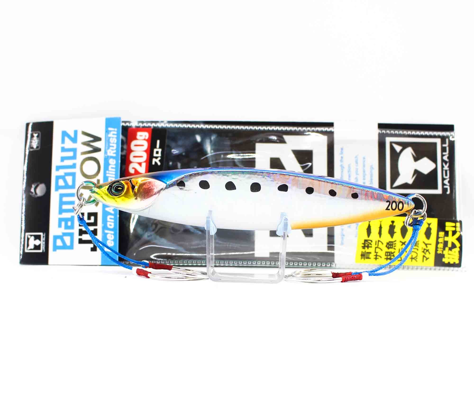 Jackall Metal Jig Bambluz Slow 200 grams Iwashi Magma Wave Hl (8336)