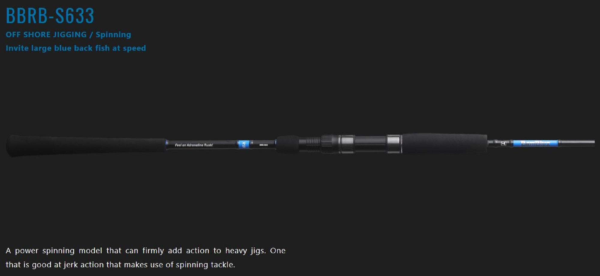 Sale Jackall Rod Spinning Bambluz BBRB-S633 (0117)