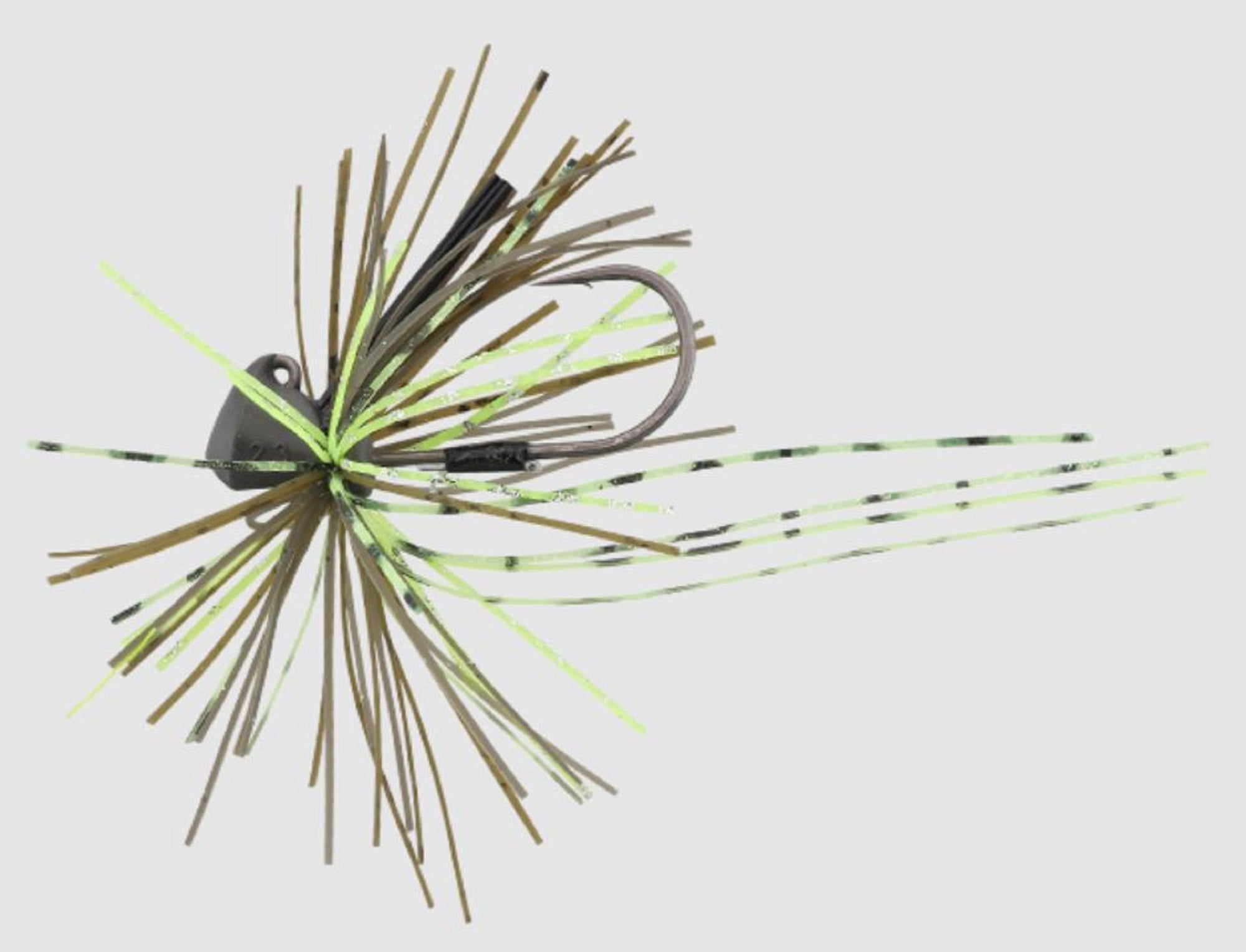 Jackall Rubber Jig Tungsten Beak 2.3 Grams Green Pumpkin Chart (1947)