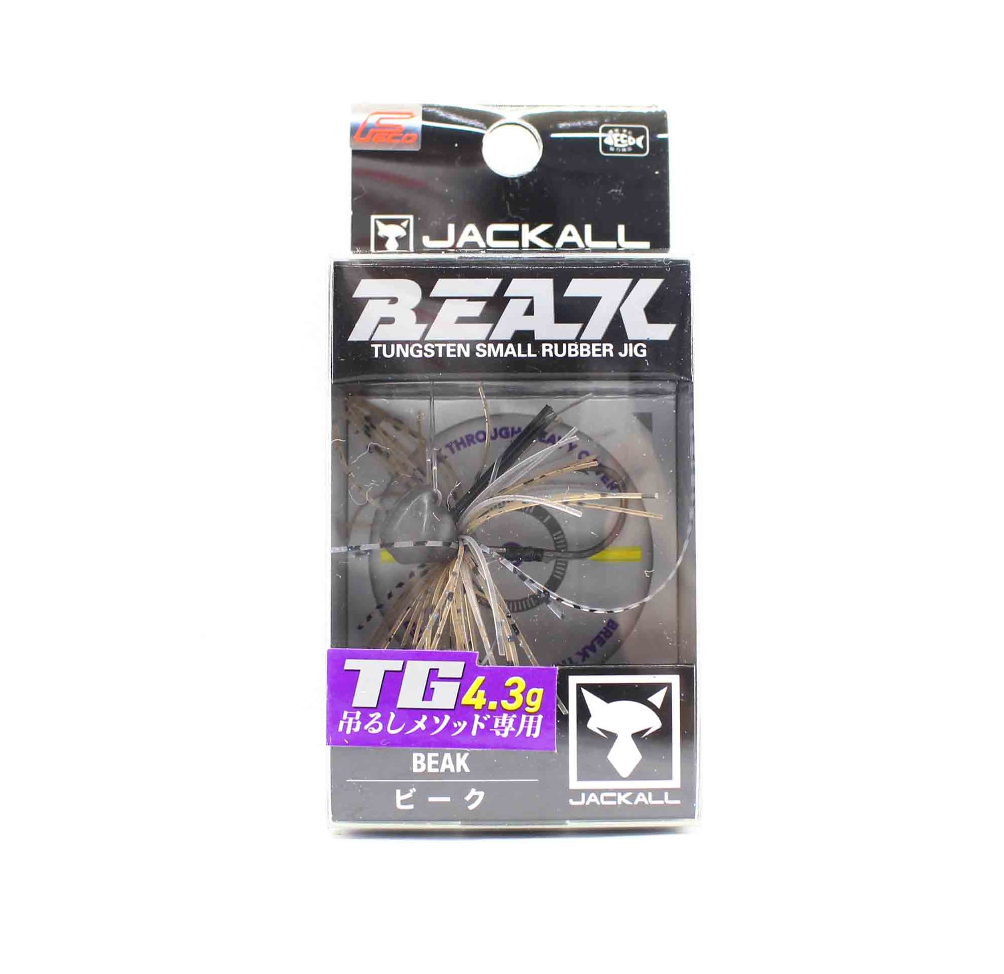 Jackall Rubber Jig Tungsten Beak 4.3 Grams Spawning Suji Shrimp (2135)