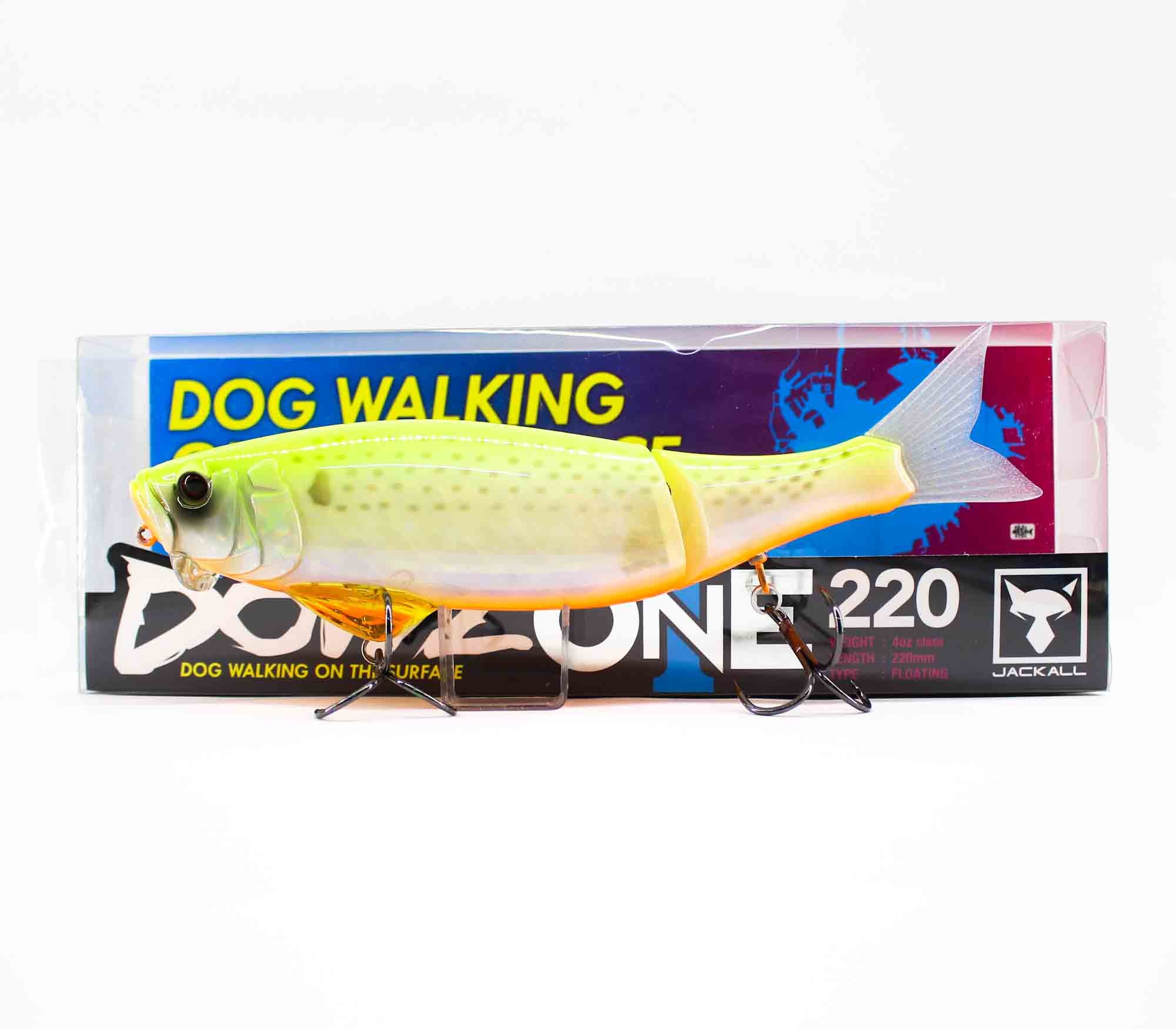 Jackall Dowzone 220 Floating Lure Chart Back Pearl Konoshiro (2203)