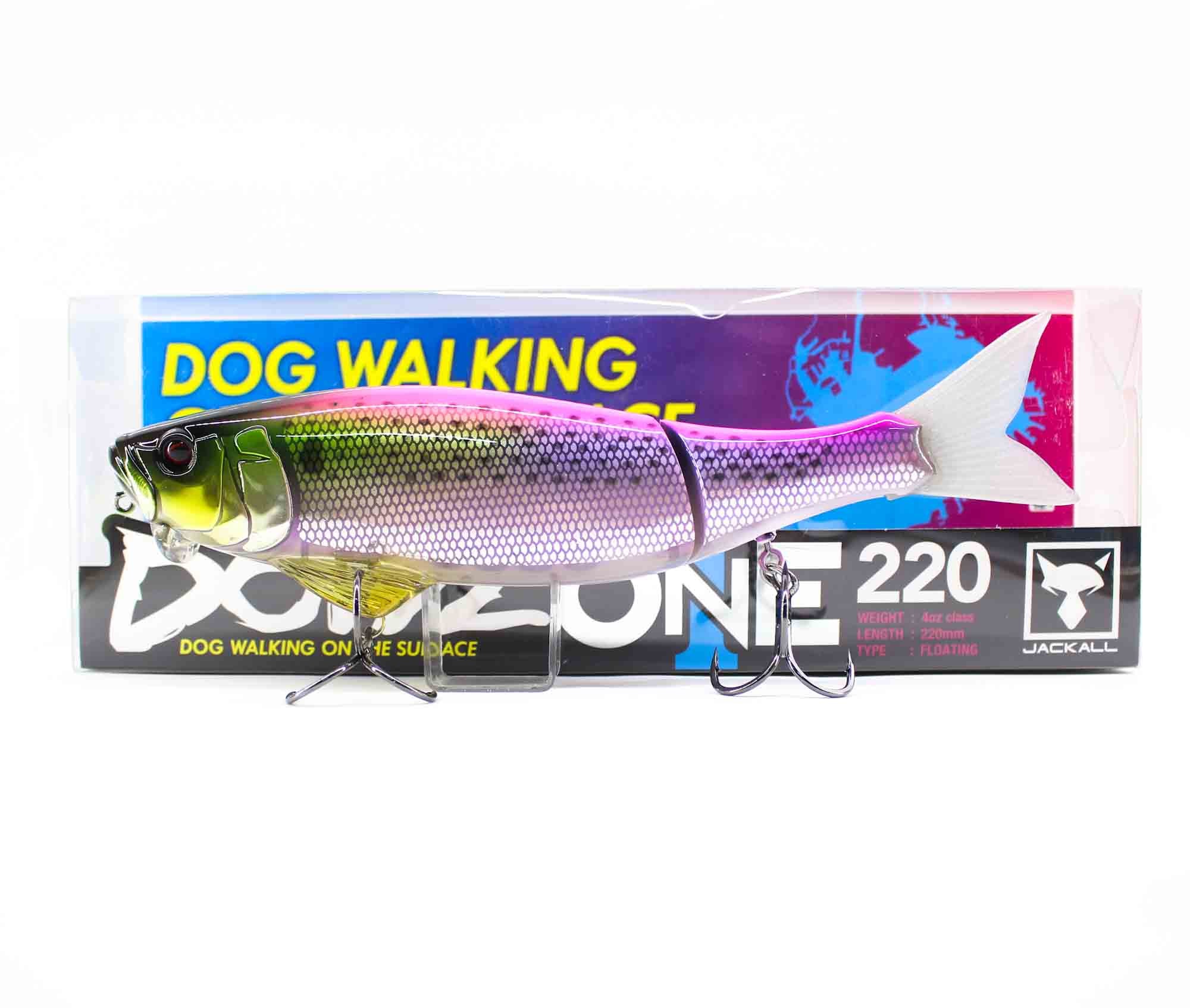 Jackall Dowzone 220 Floating Lure Pink Strike Konoshiro Iwashi (2227)