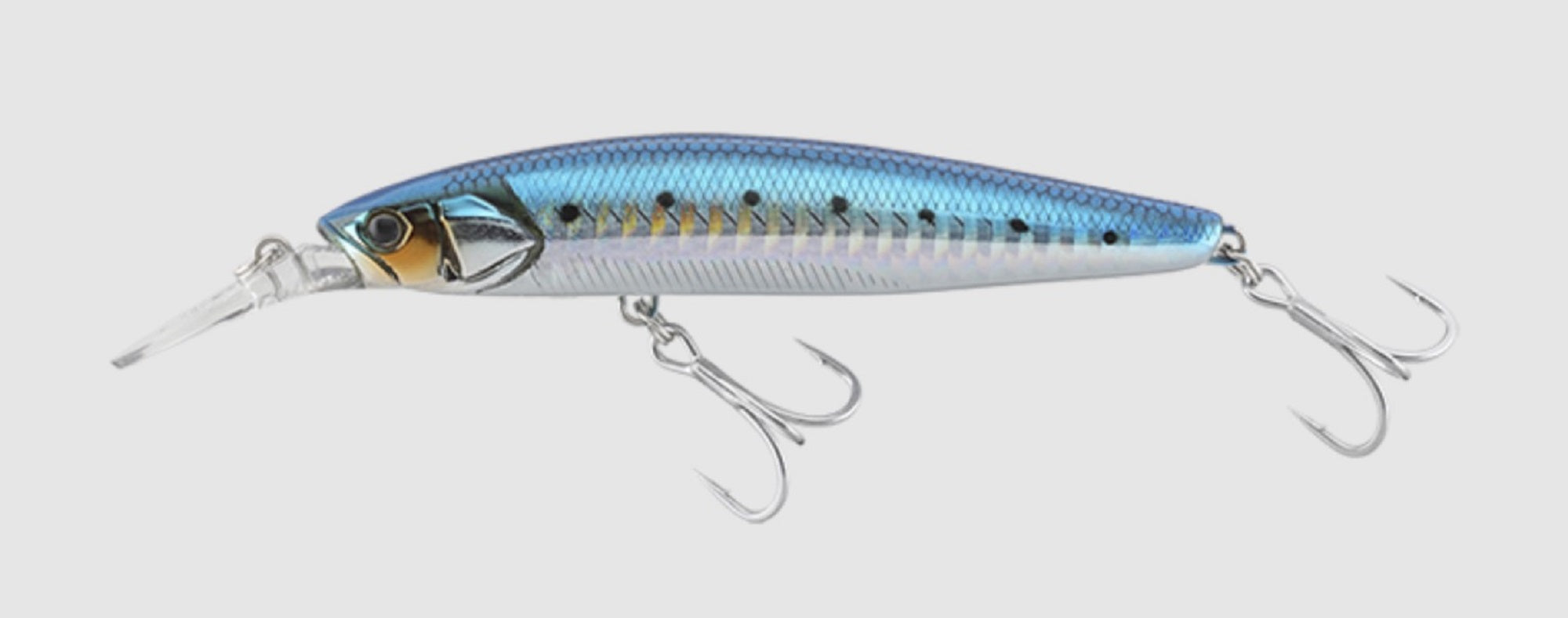 Sale Jackall Big Backer Wangan Minnow 98S-LB Sinking Lure Iwashi (2517)