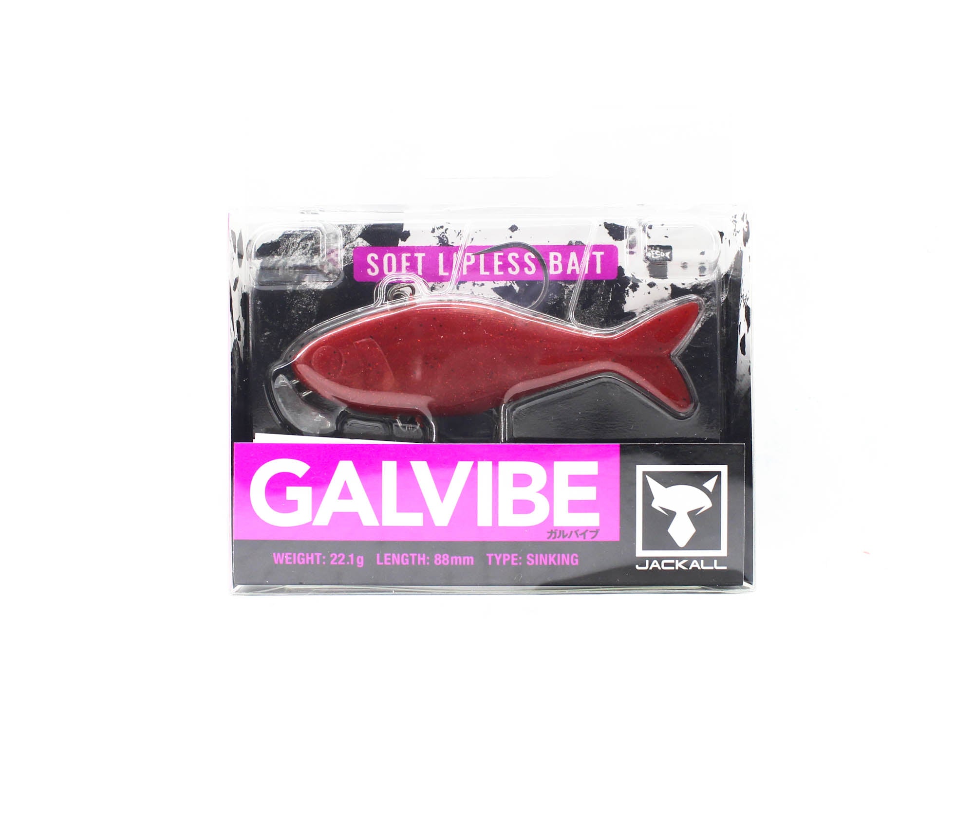 Jackall Galvibe Vibration 88 mm 22.1 grams Sinking Lure Red Killer (2951)
