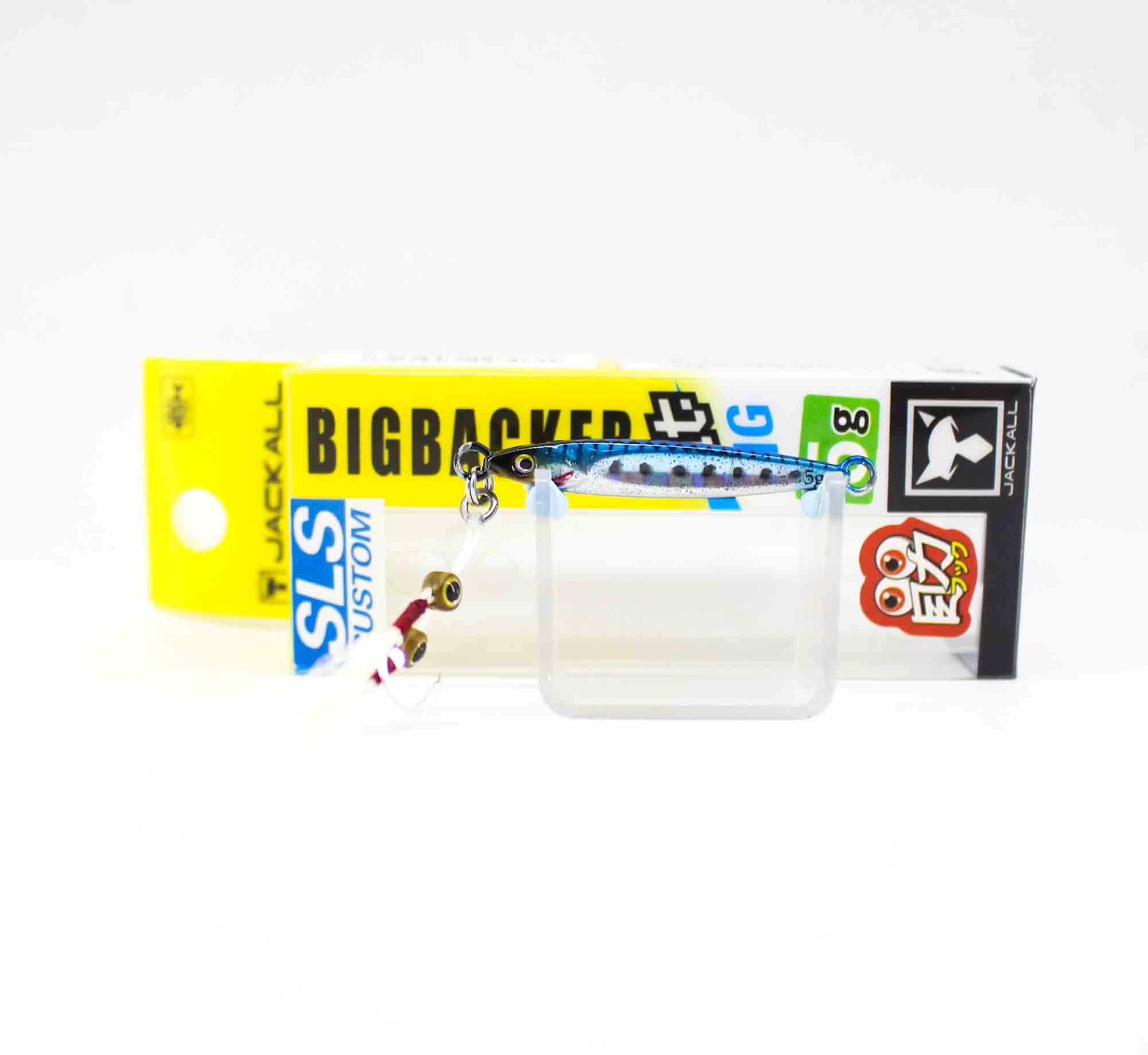 Jackall Metal Jig Big Backer Fit 5 Grams Iwashi Magma Wave HL (3064)