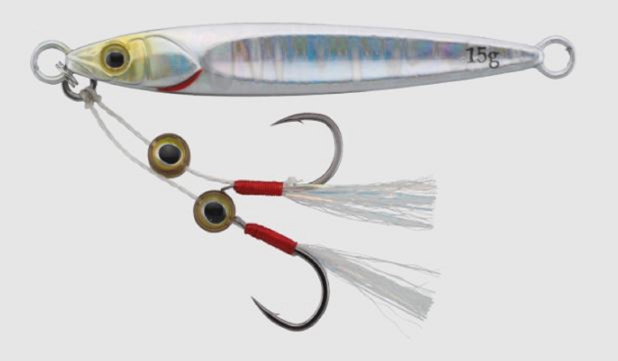 Jackall Metal Jig Big Backer Fit 5grams Shirasu Silver Magma Wave HL (3088)